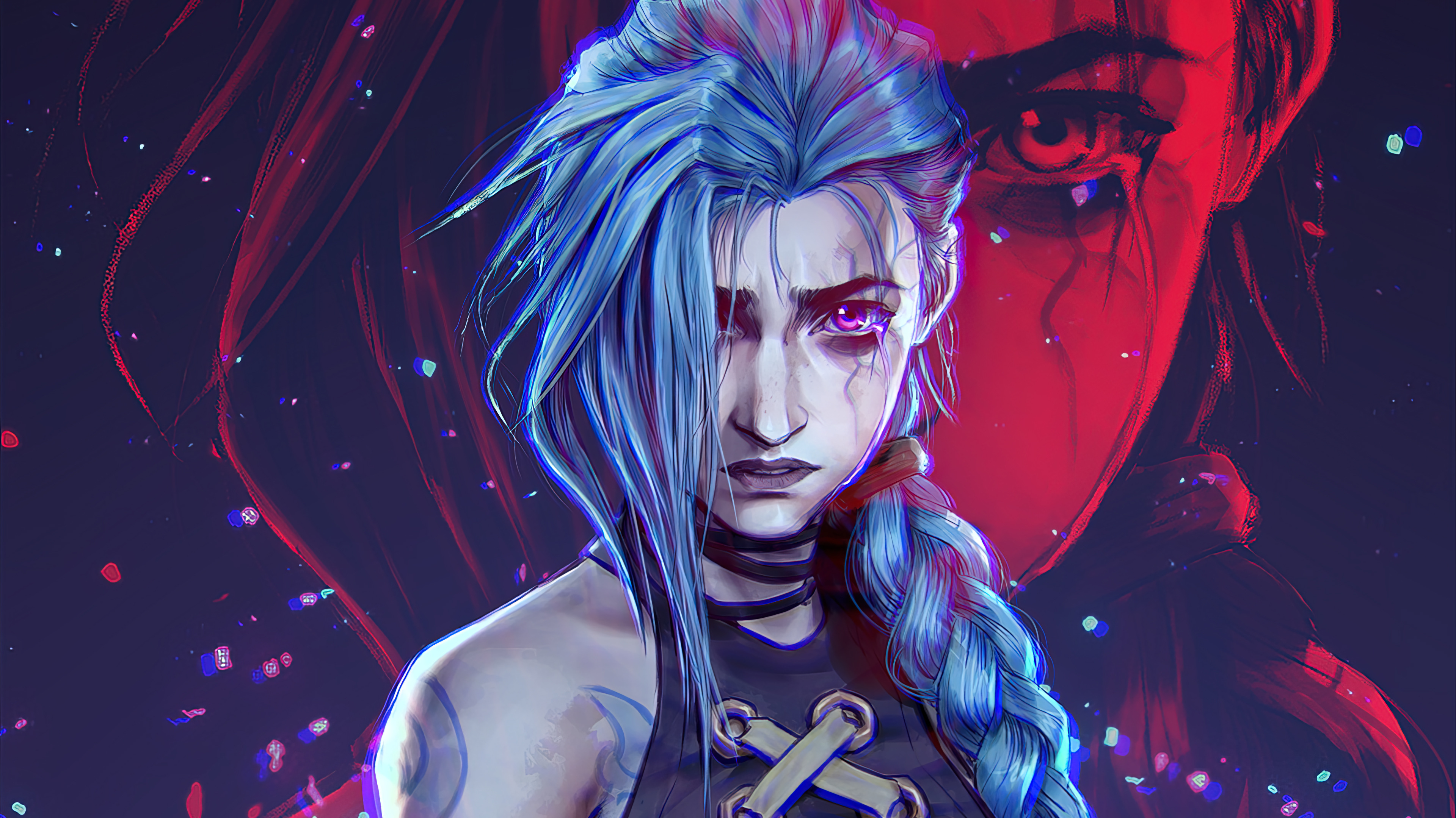 Arcane Jinx (Netflix Series) Wallpaper