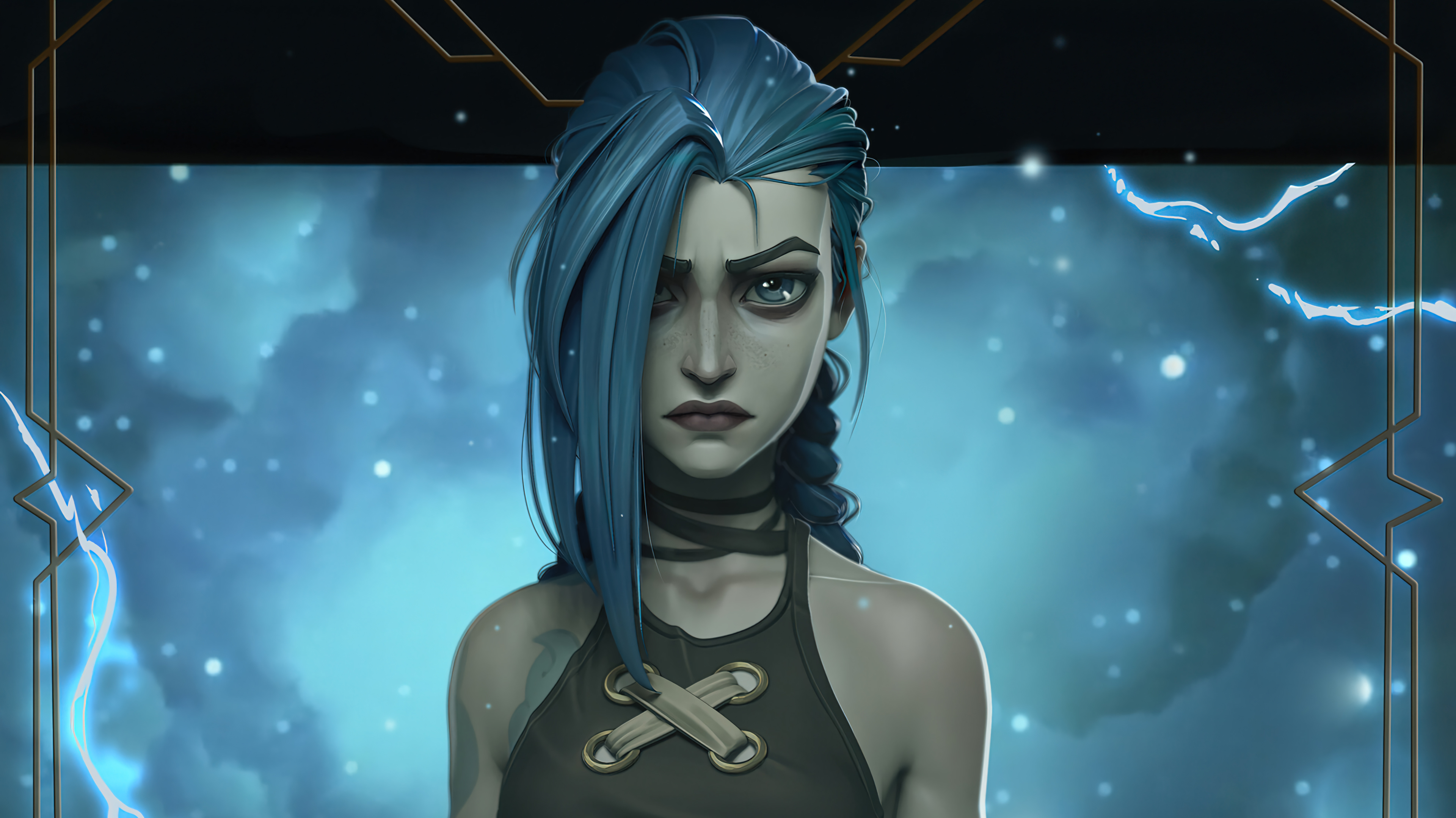 Arcane Jinx (Netflix Series) Wallpaper