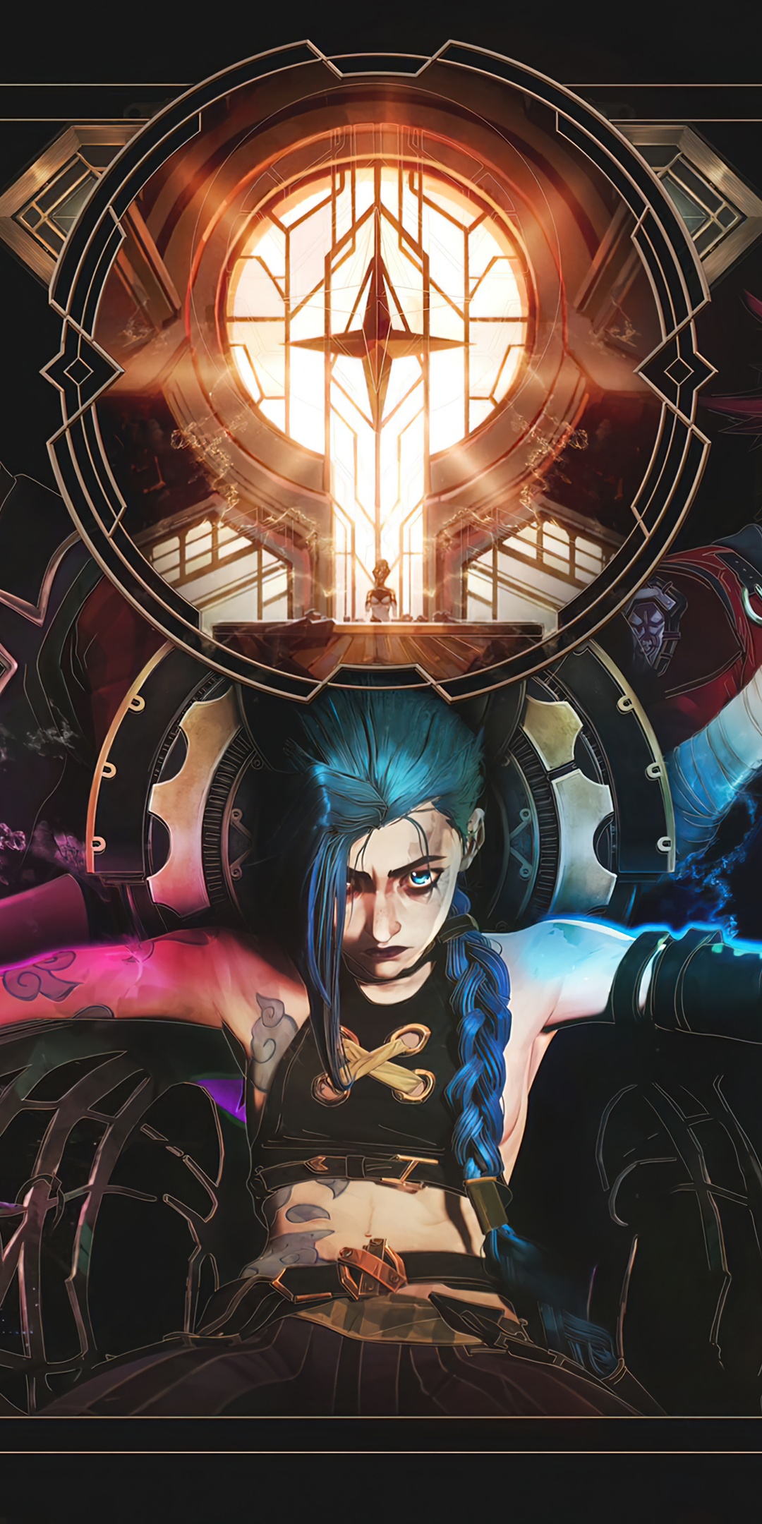 Arcane Wallpaper 4K, Netflix series