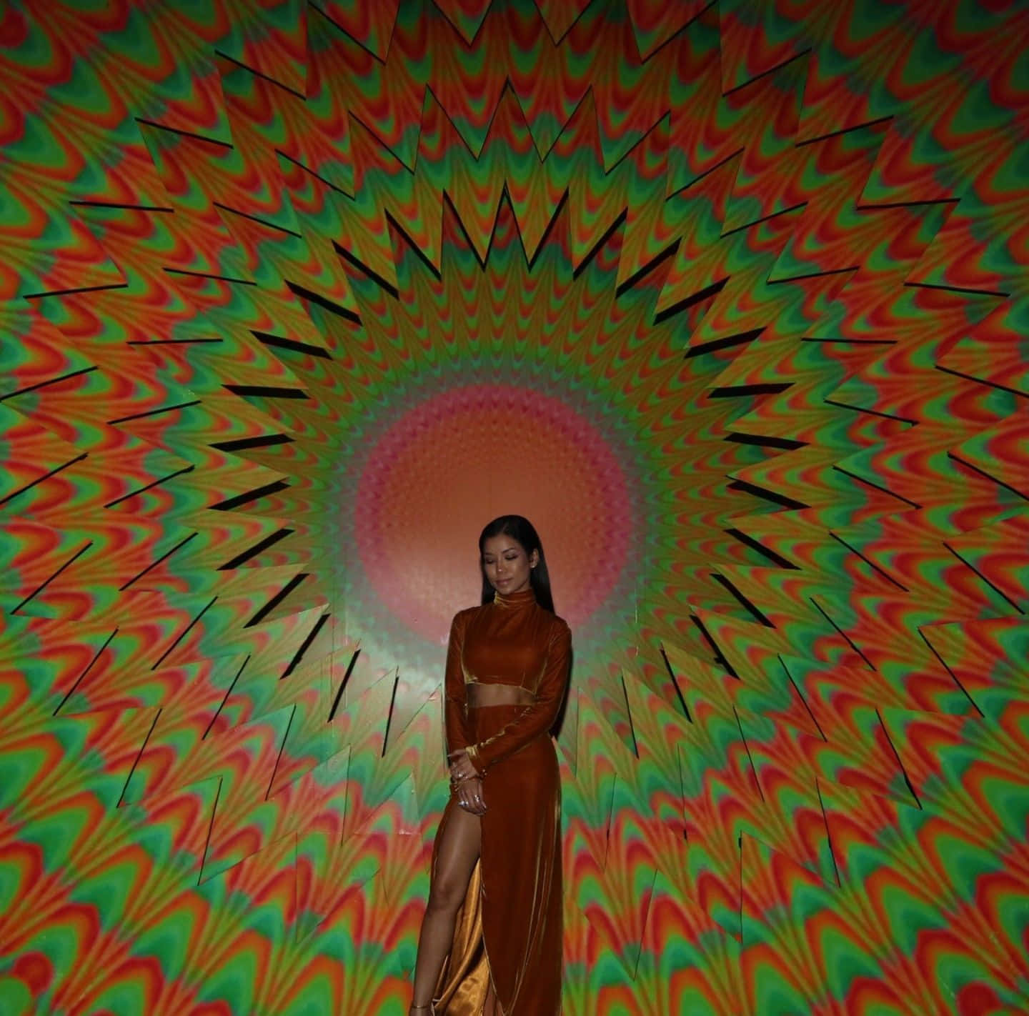 Download Jhene Aiko posing artistically