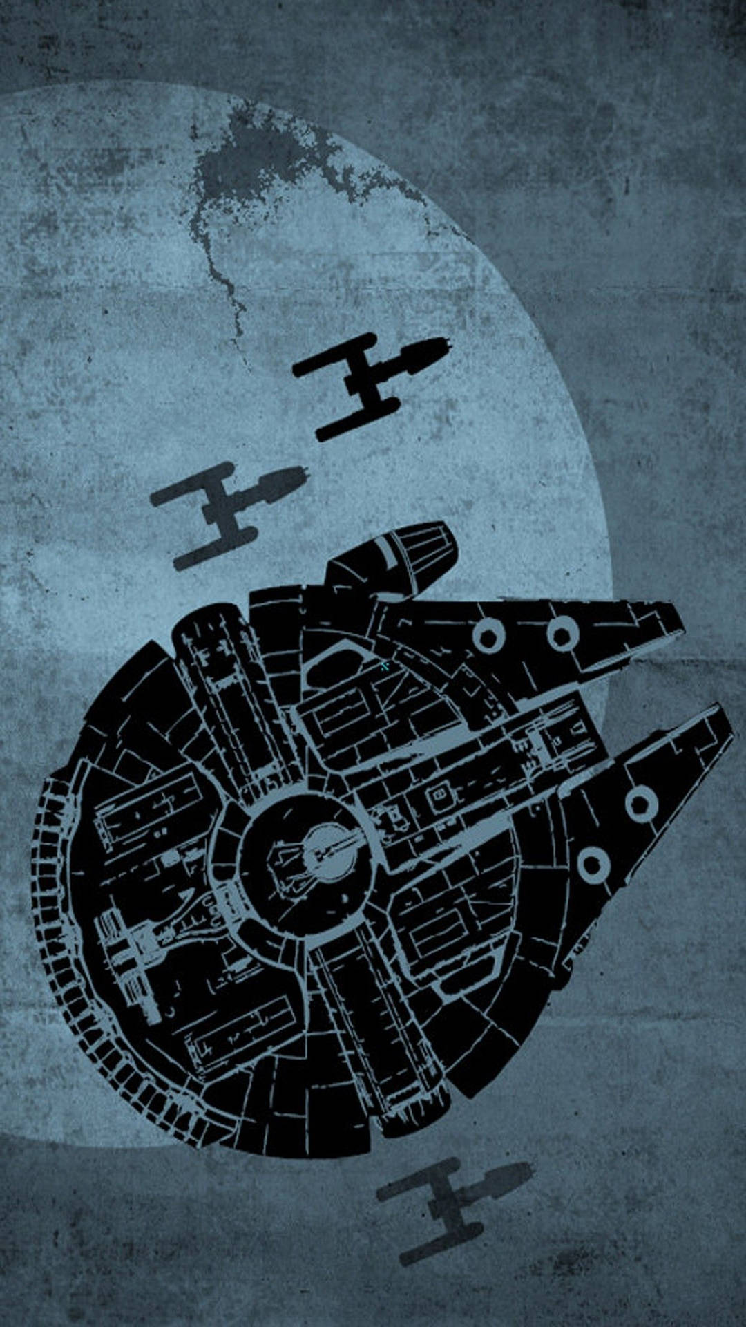 Illustration Of Millenium Falcon