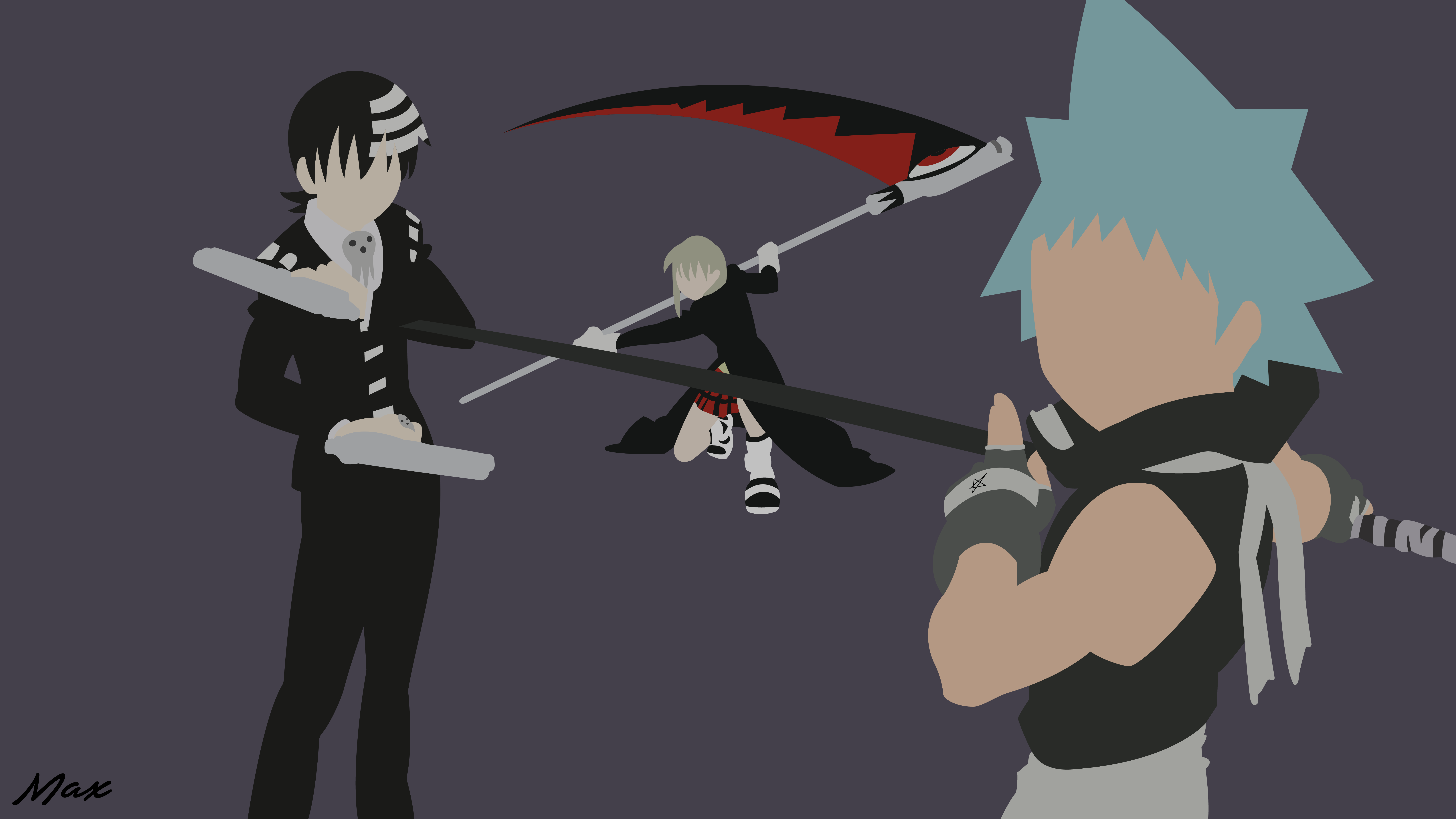 Maka Albarn Death The Kid Anime Soul