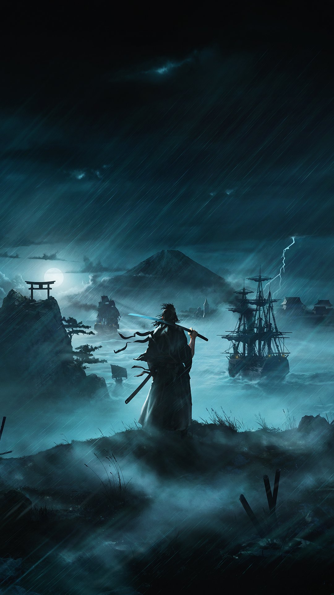 Ronin keyart in wallpaper format