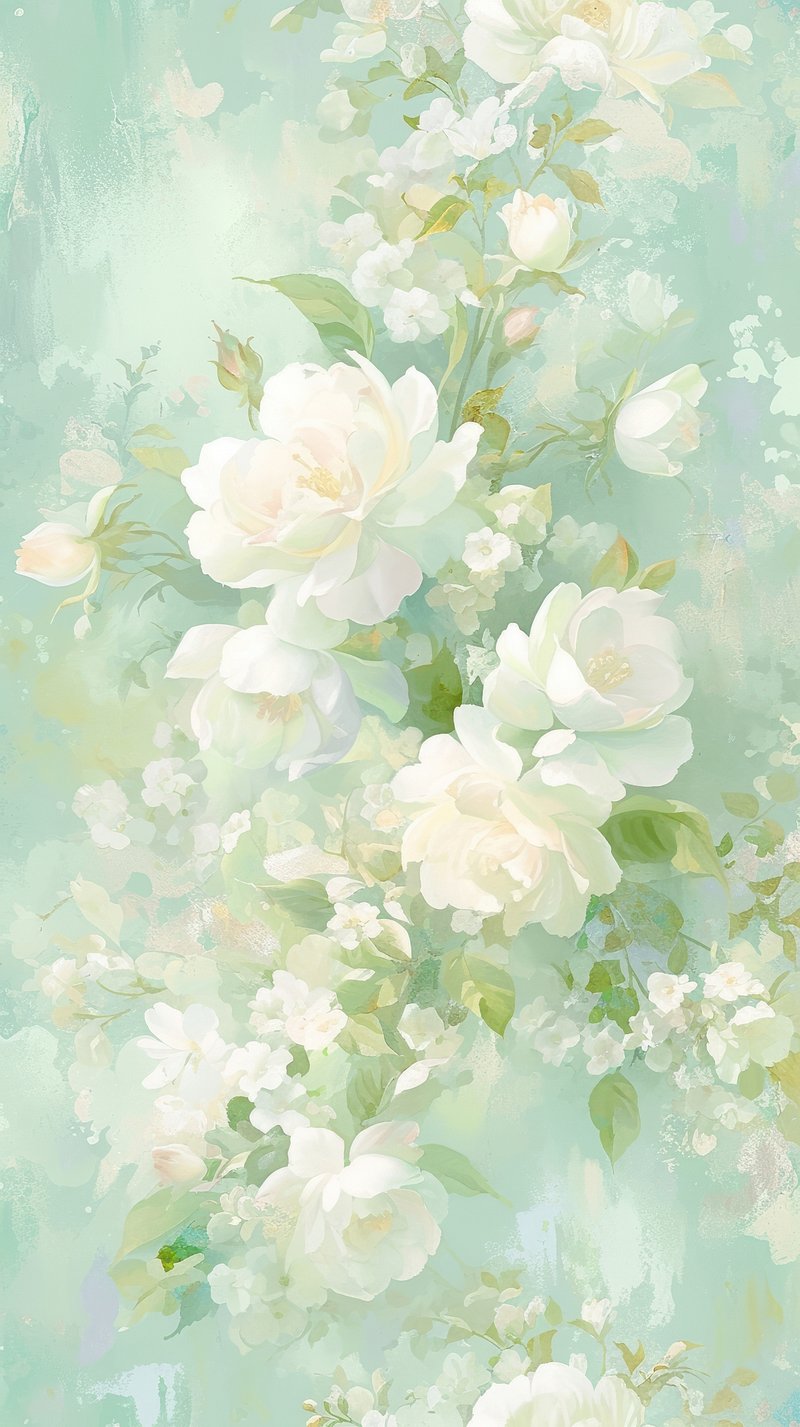 iPhone Wallpaper Pastel Green Image Wallpaper