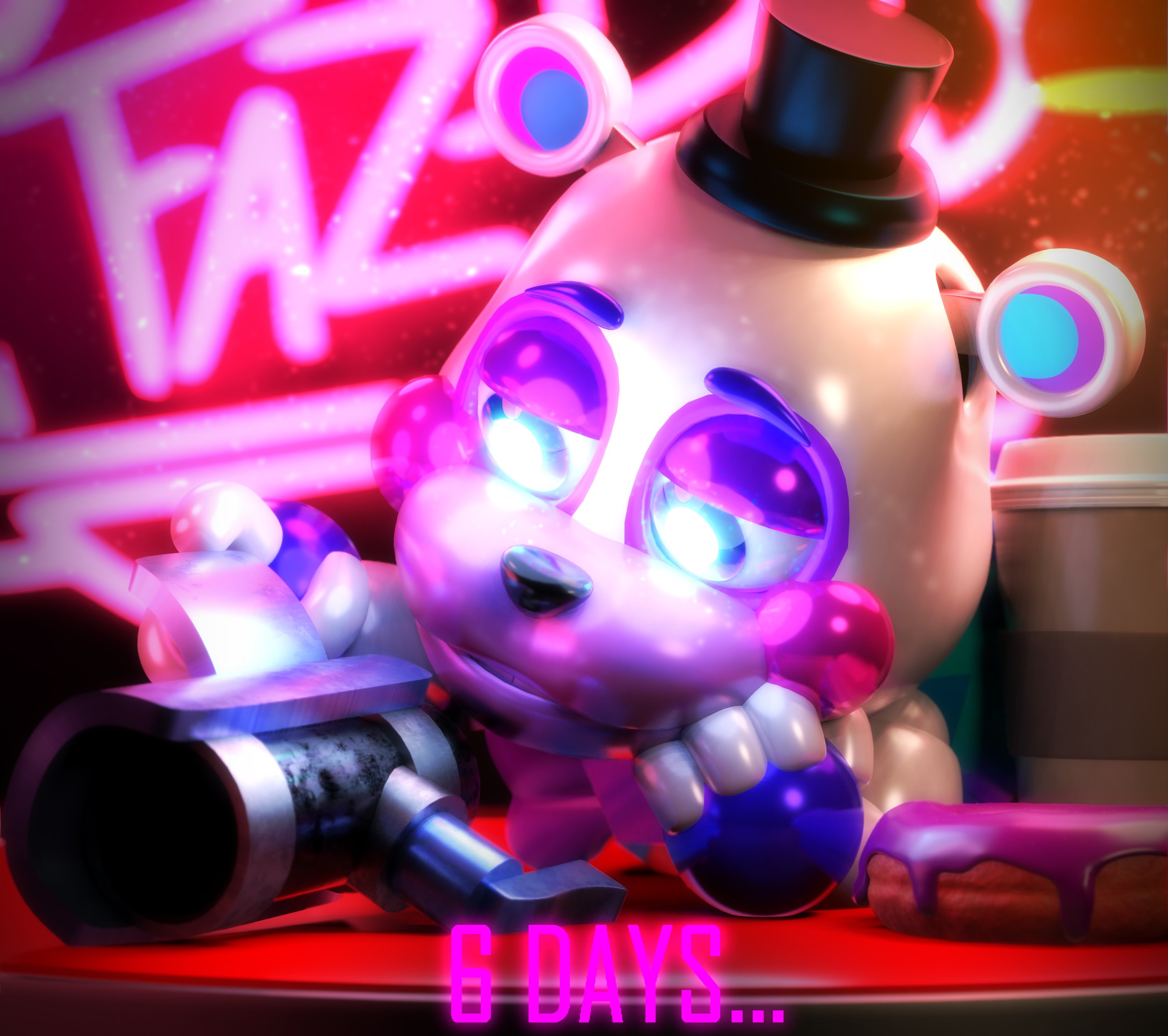 FNAF #Blender #Helpy #SecurityBreach