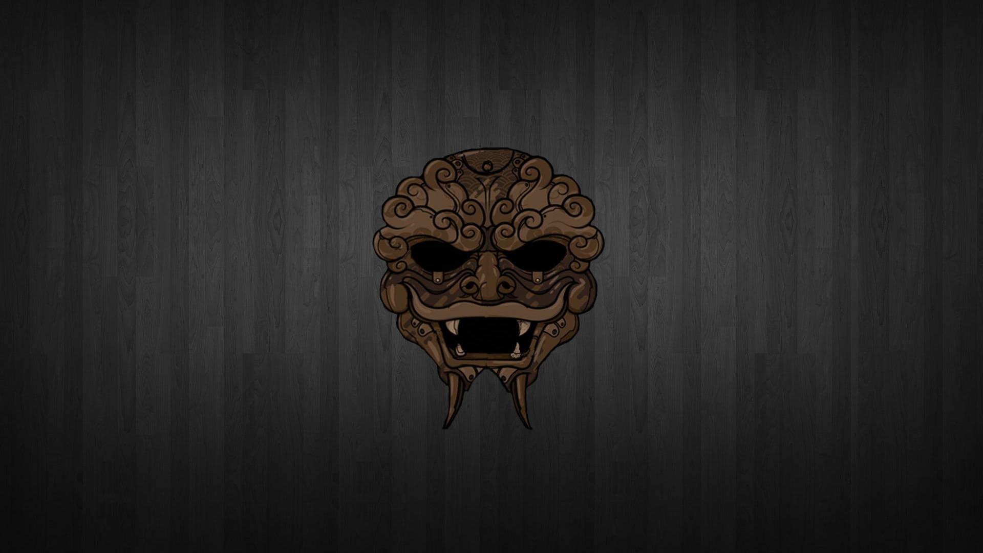 Download Lion Oni Mask Wallpaper