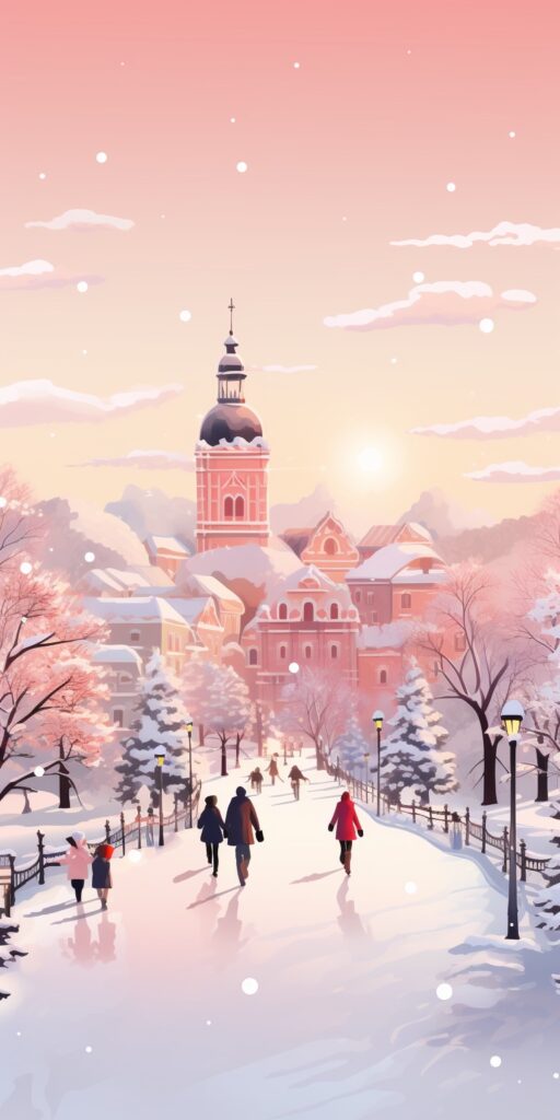 Winter Inspired iPhone Wallpaper