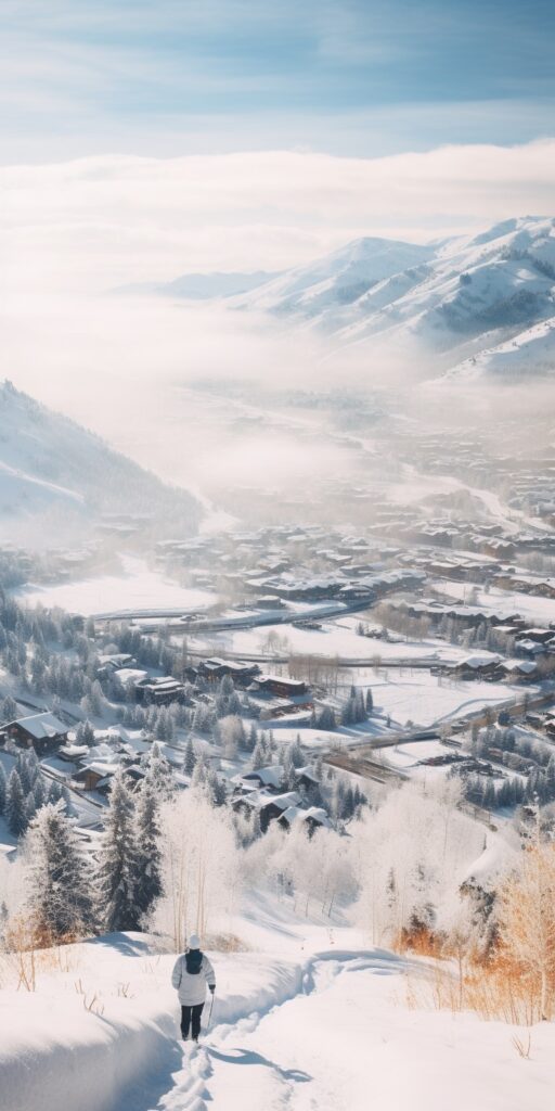 Winter Inspired iPhone Wallpaper