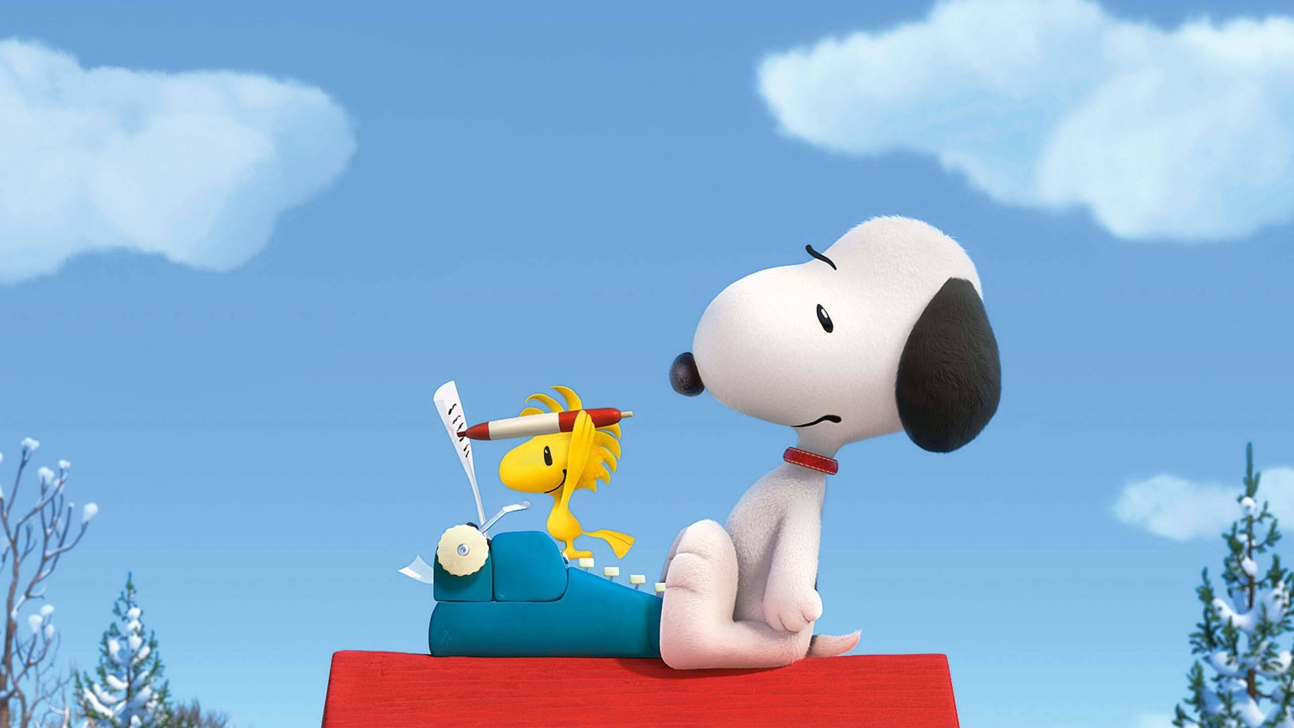 Snoopy Fall Desktop Wallpaper Free