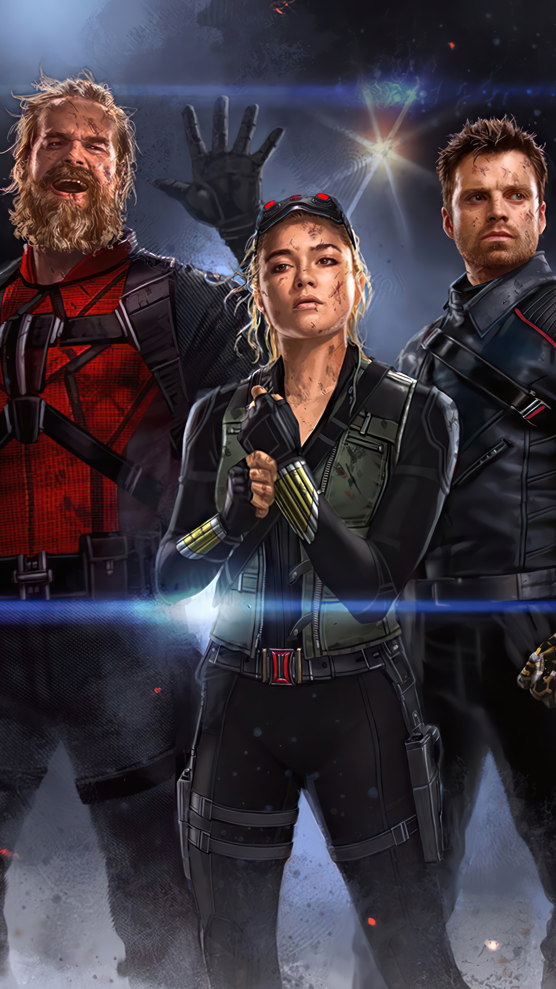 Thunderbolts Marvel Characters Movie 4K