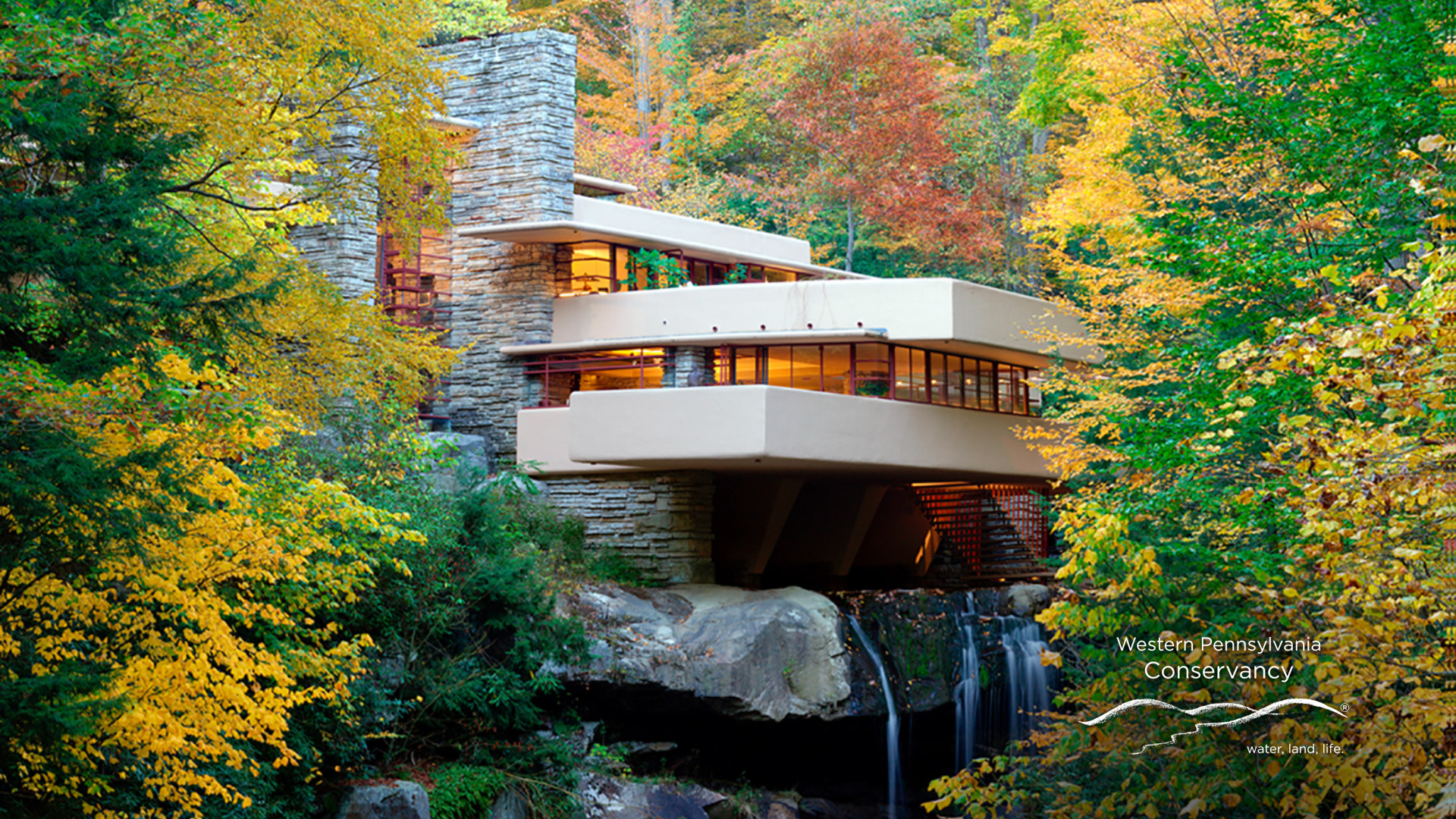 Fall photo of Fallingwater
