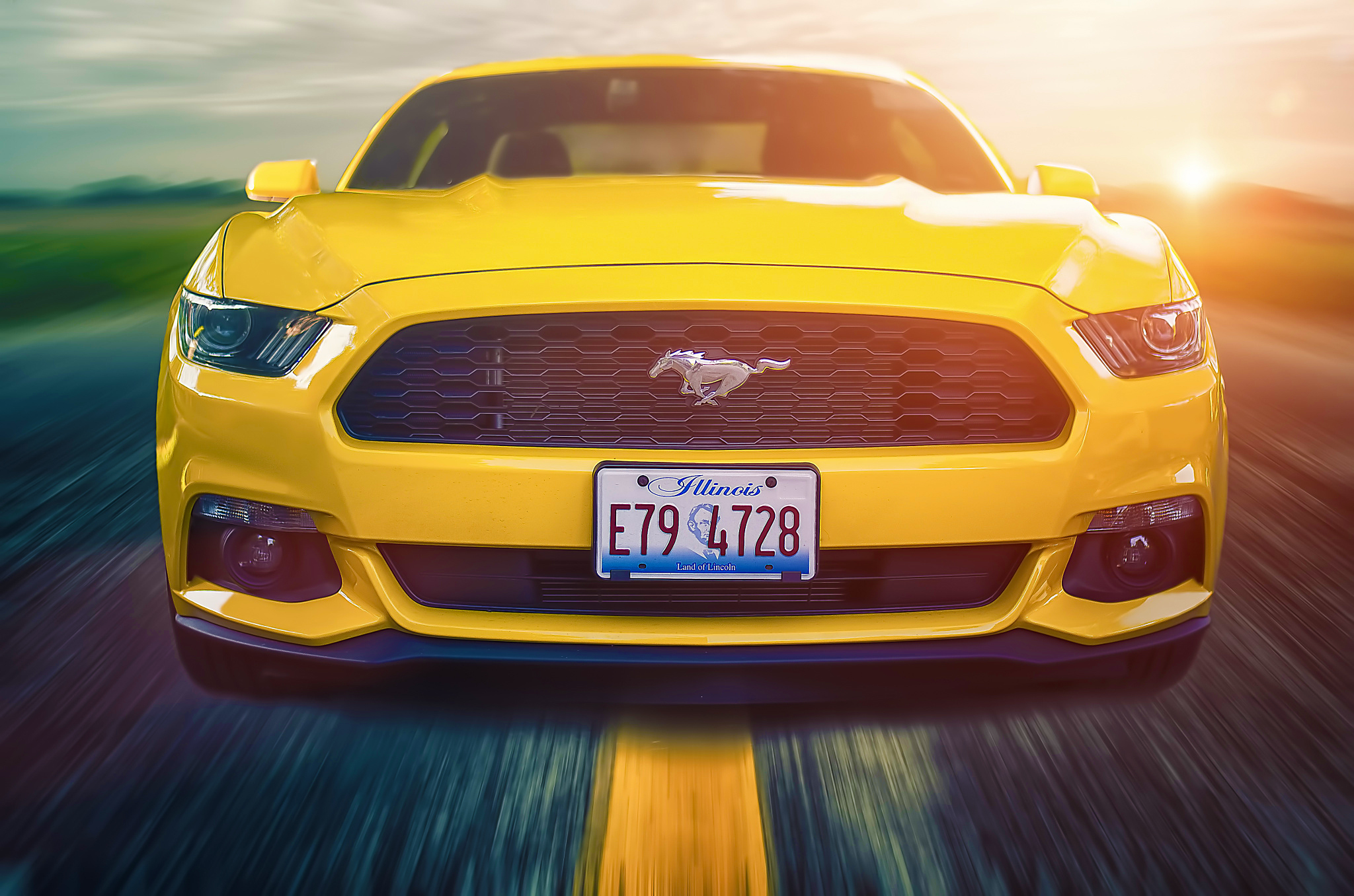 Wallpaper Mustang, Ford, Muscle, Car