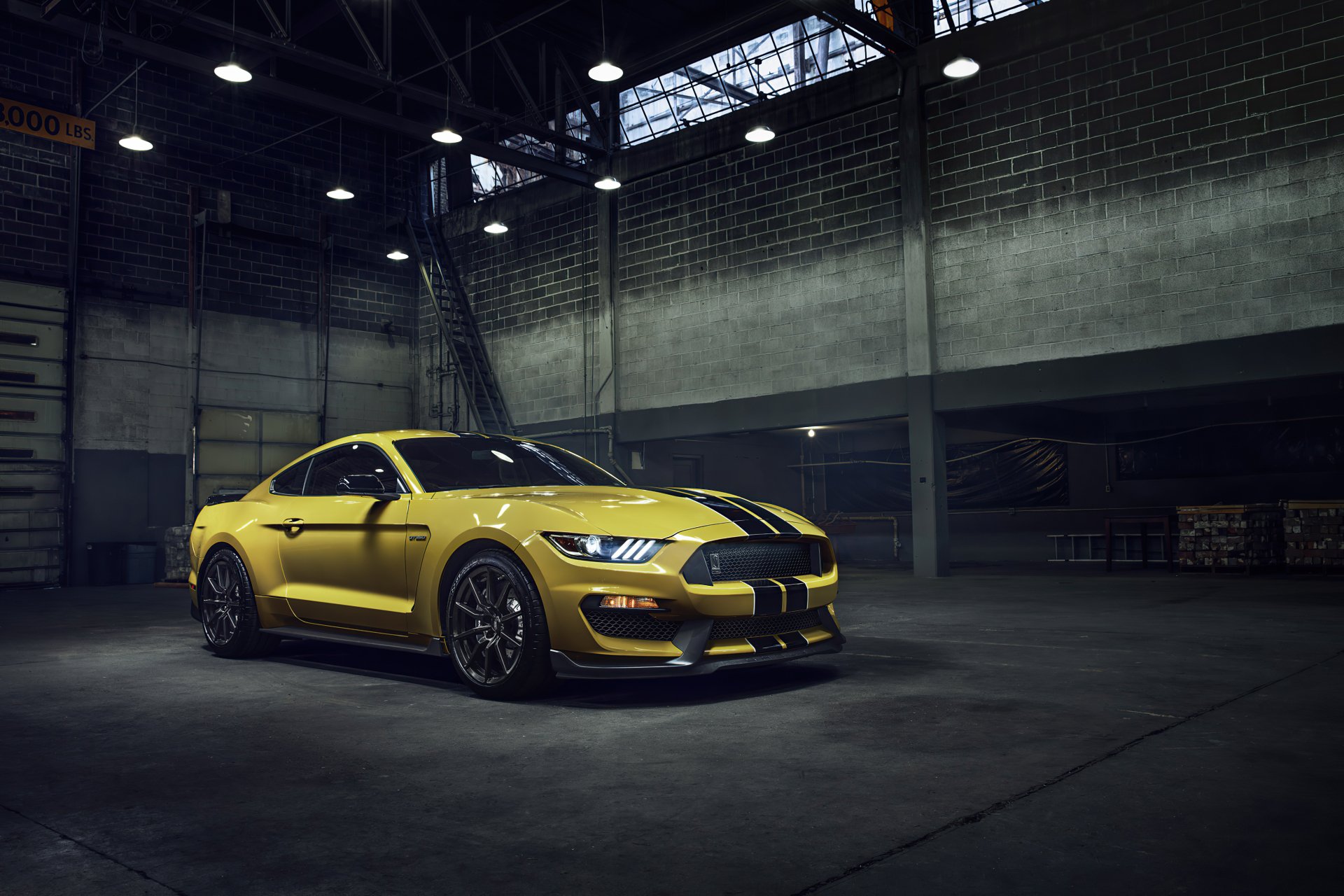 Download Yellow Car Muscle Car Ford