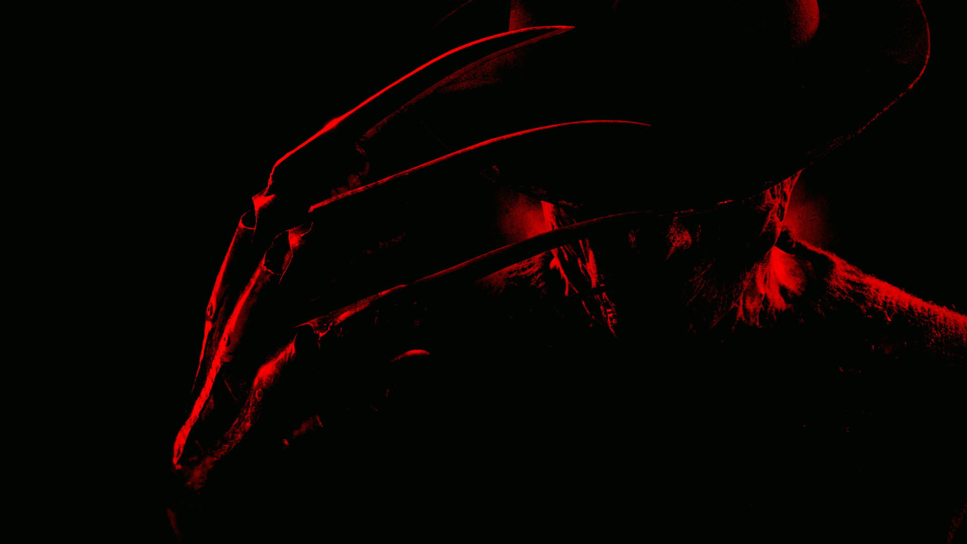 Freddy Krueger Dark Red Wallpaper