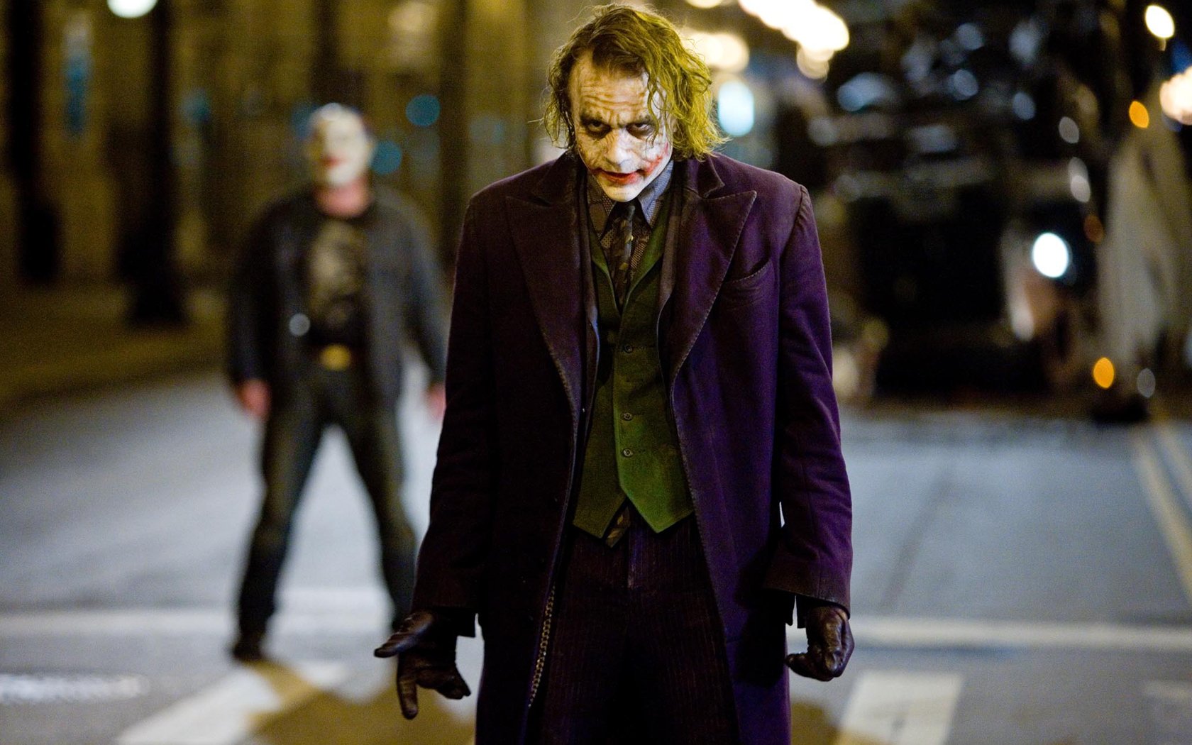 Heath Ledger's Joker in The Dark Knight