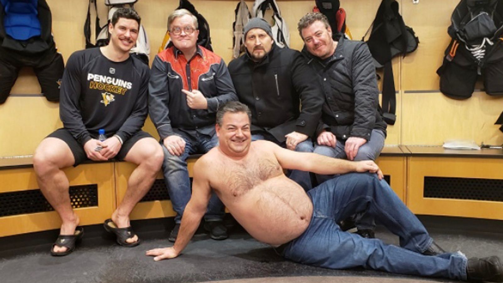 The night Sidney Crosby played host to