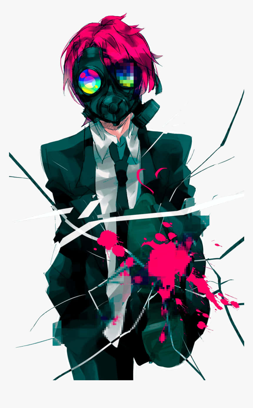 Anime Boy With Mask Wallpaper