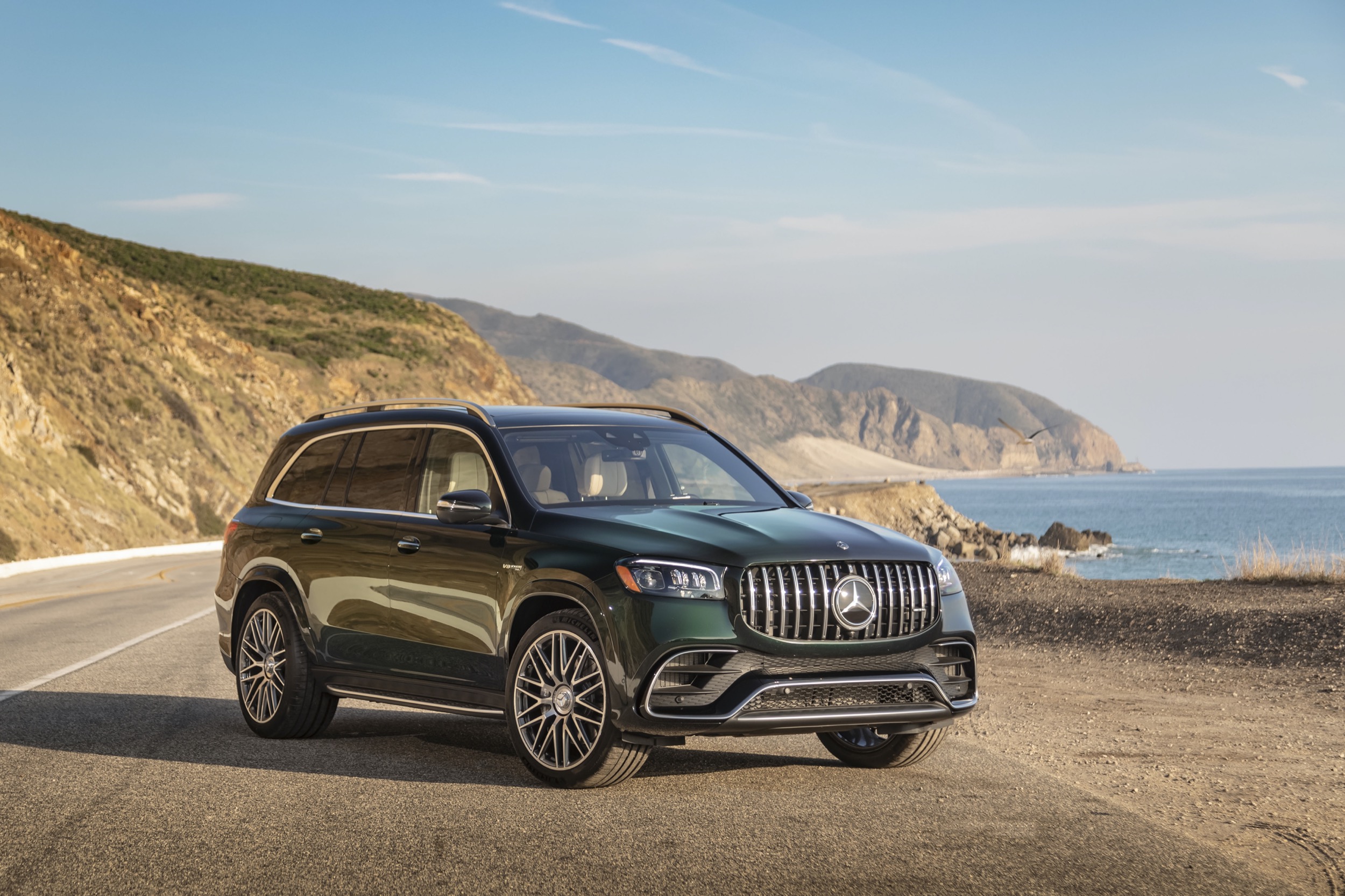 Download SUV Green Car Mercedes Benz GL