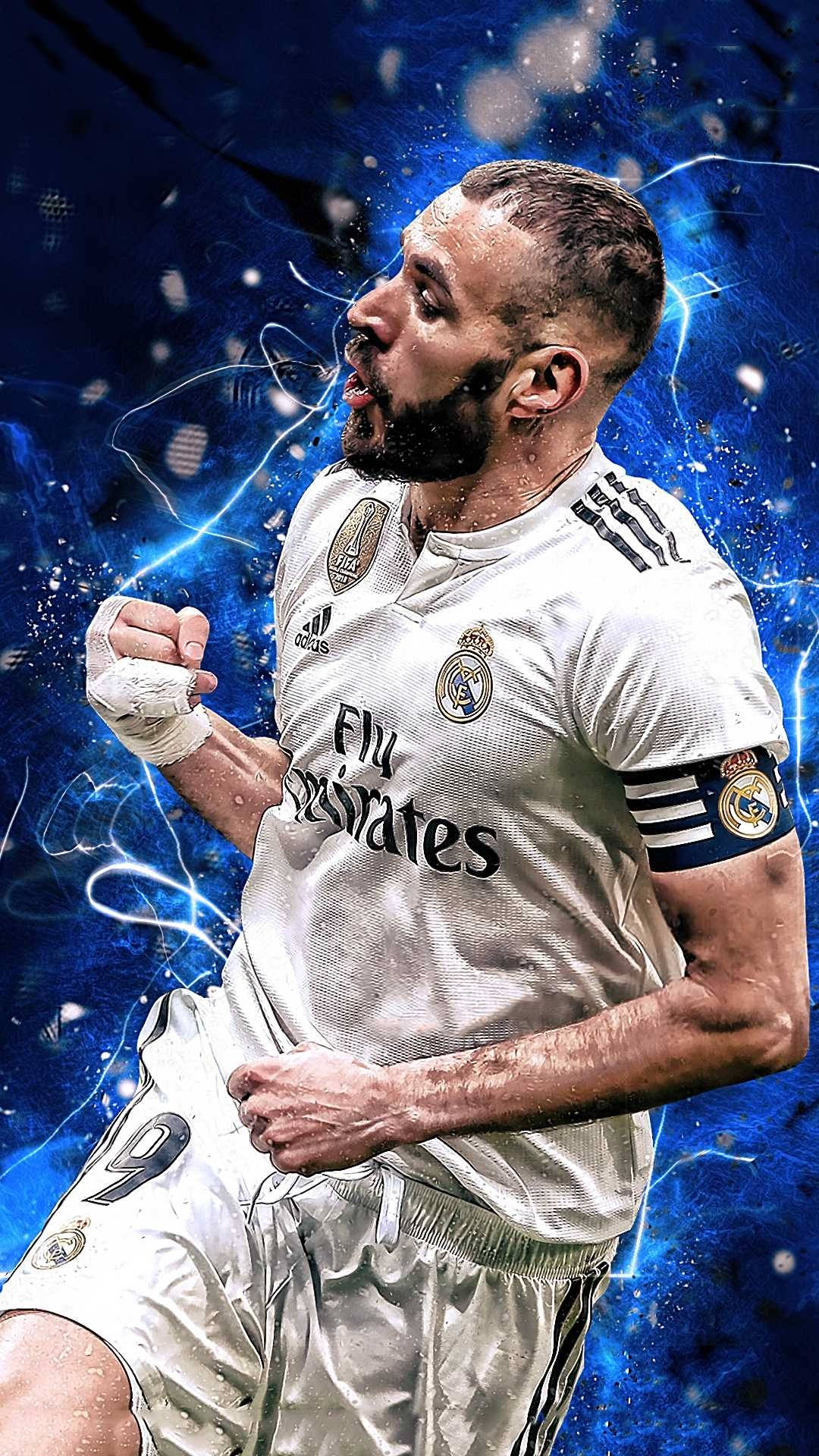 Real Madrid Football Team Karim Benzema