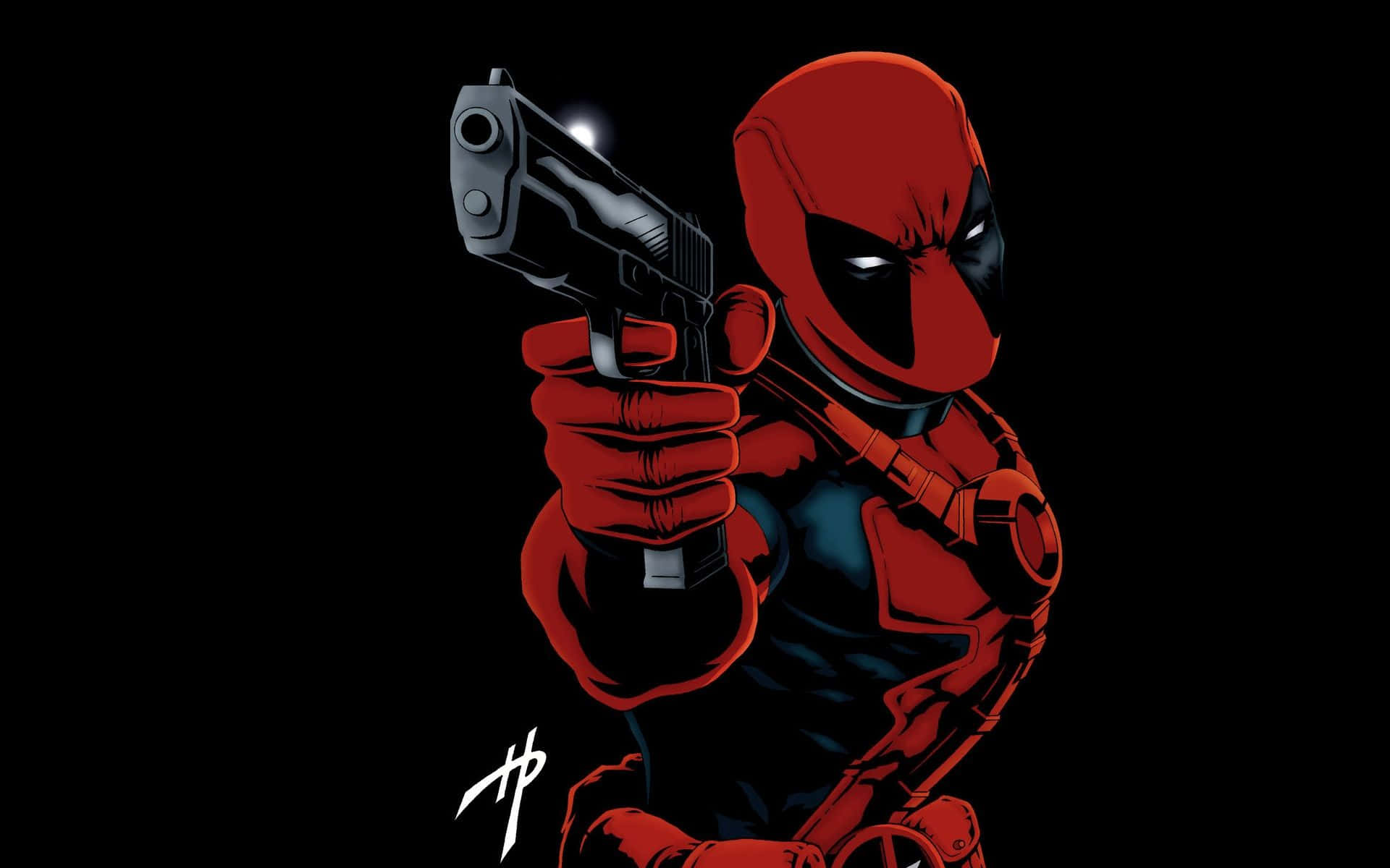 Download Deadpool takes his black suit