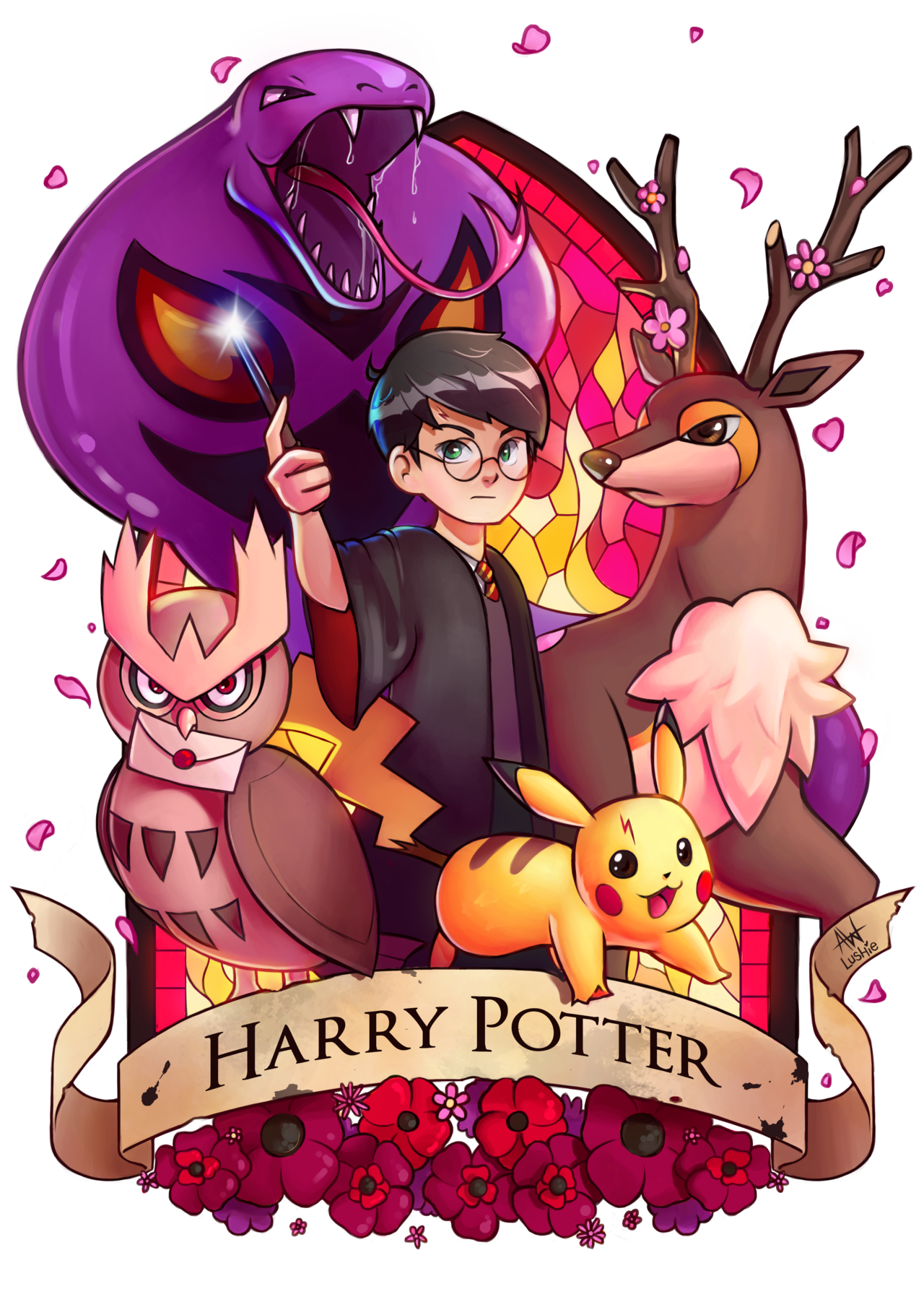 Harry Potter Pokemon crossover