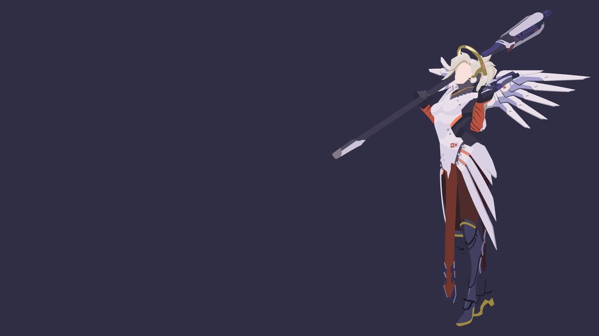 Mercy Minimalistic Wallpaper