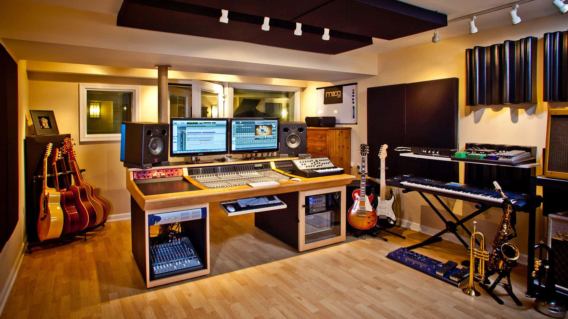 Music Studio Background