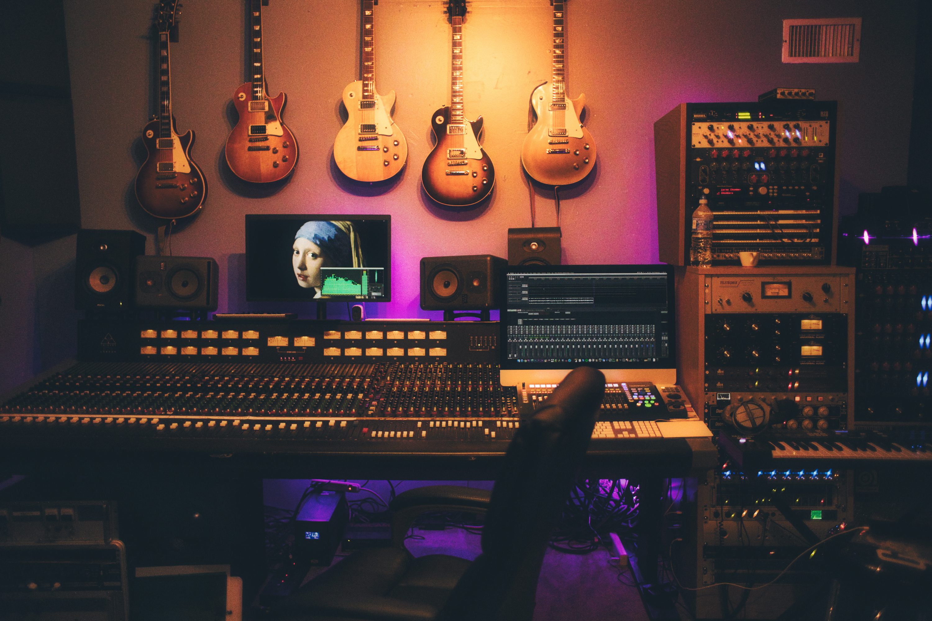 Music Studio Gear Picture. Download