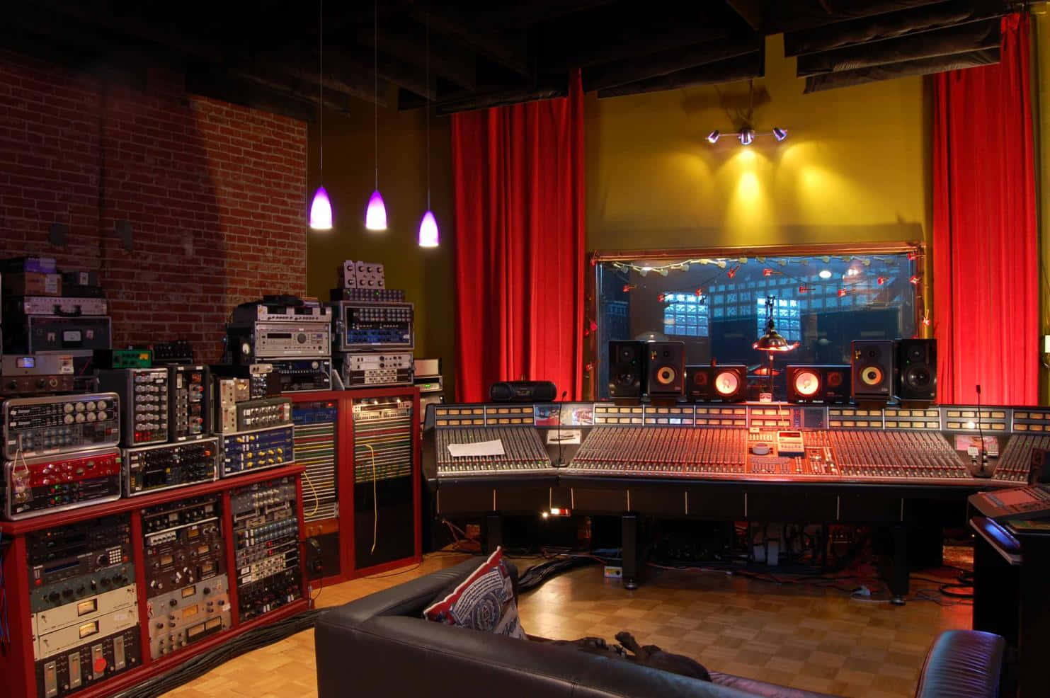 Recording Studio Background
