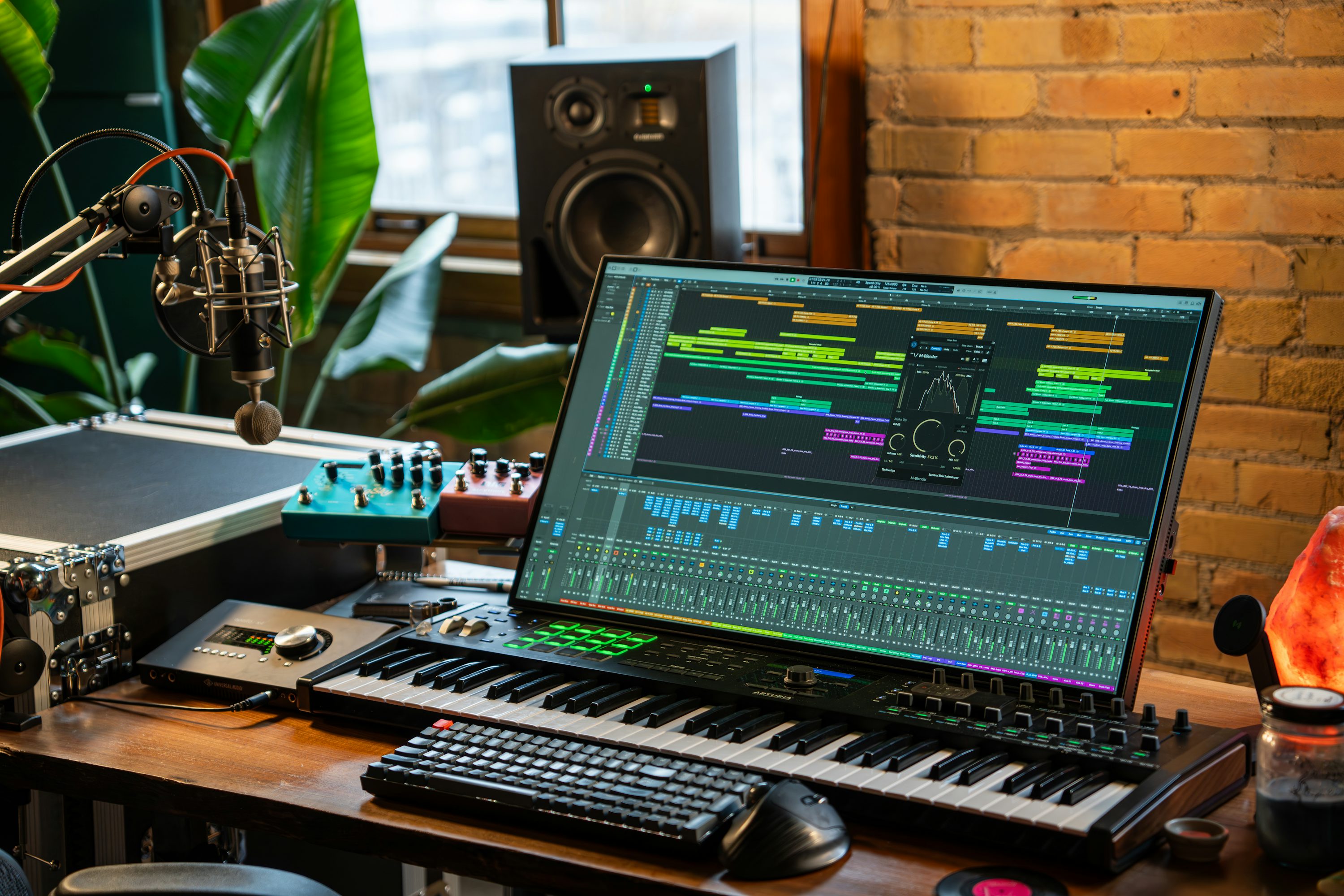 Music Studio Gear Picture. Download