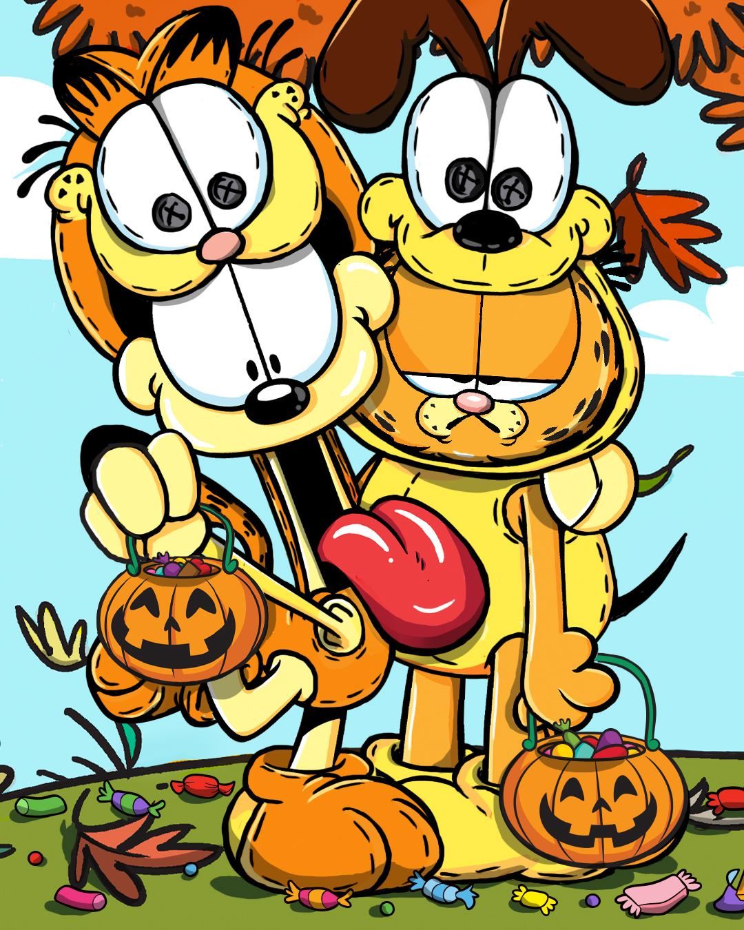 Garfield Halloween