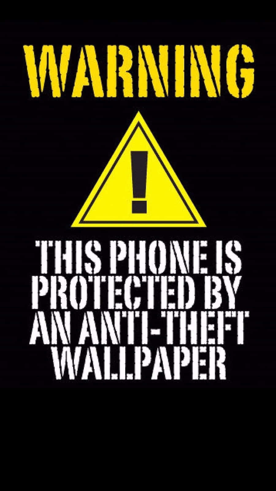 Warning HD Wallpaper