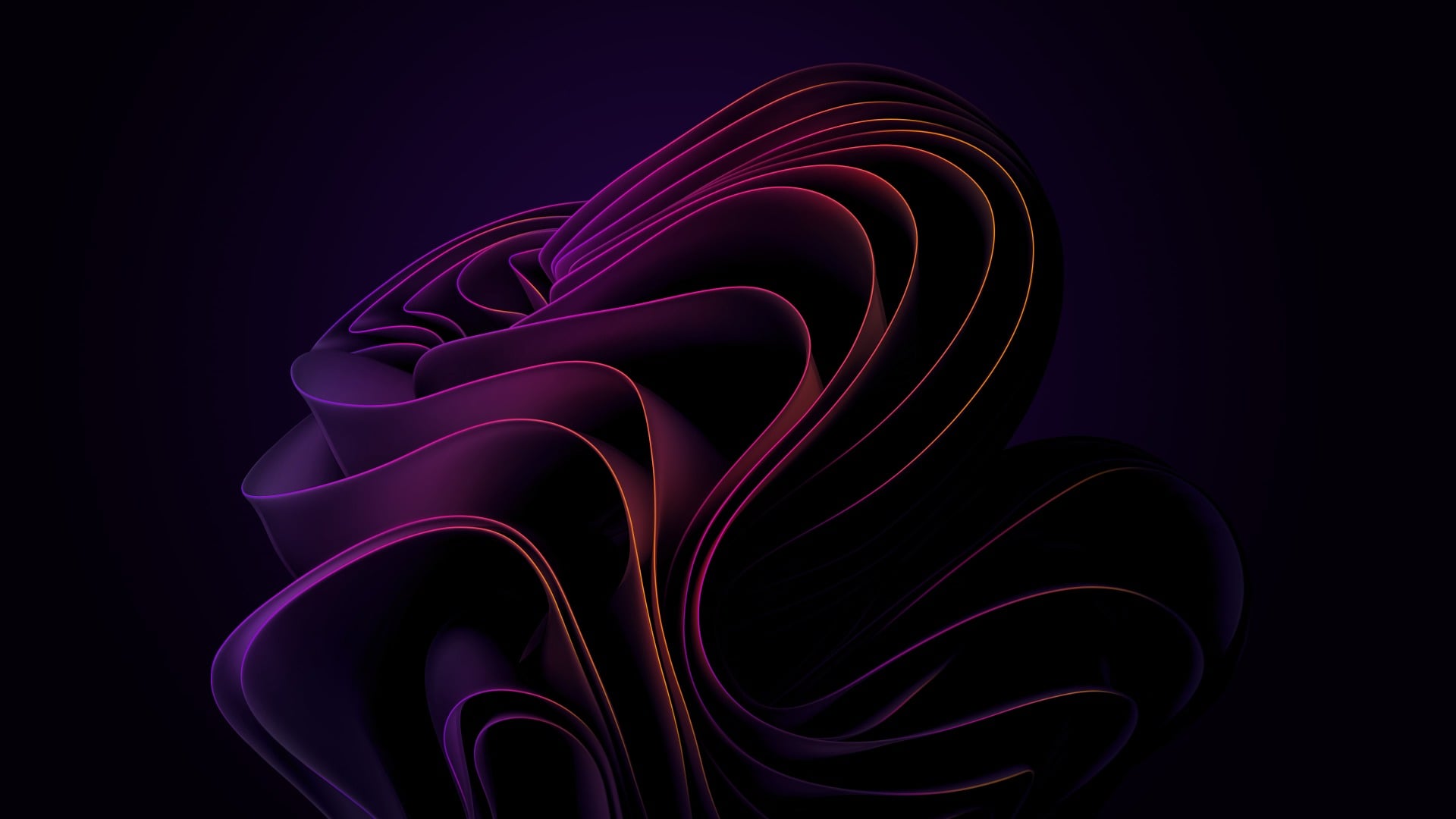 Windows 11 Abstract Purple Gradient