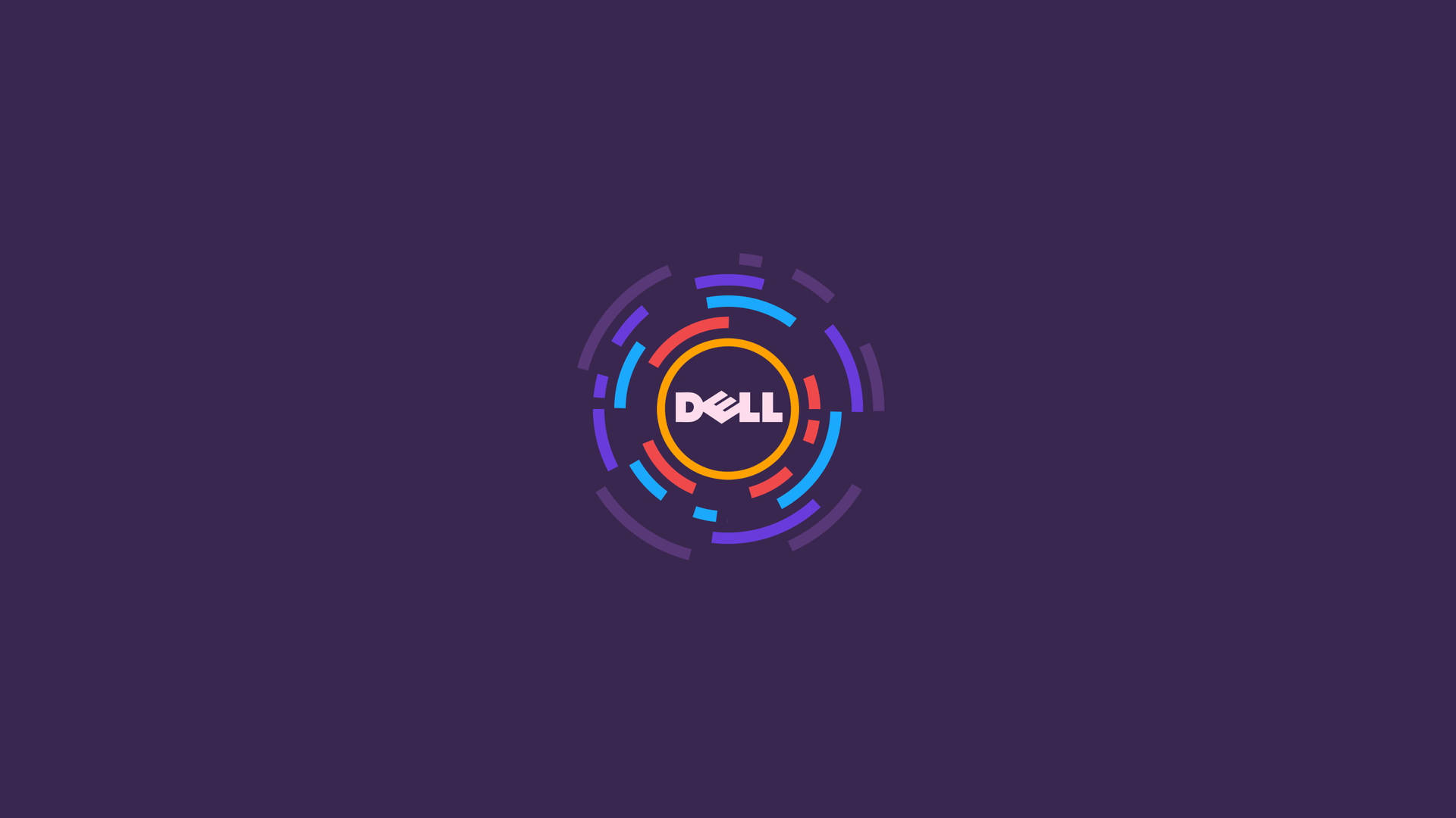 Download Modern Purple Dell Laptop Logo