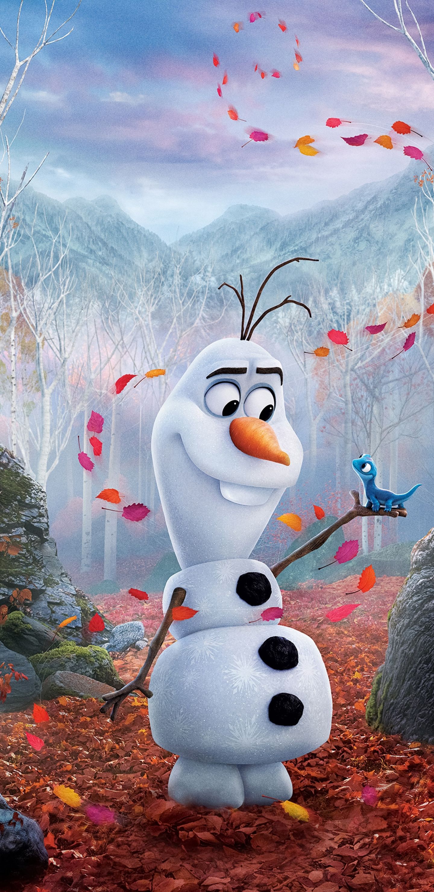 Snowman, Olaf from frozen 2, movie