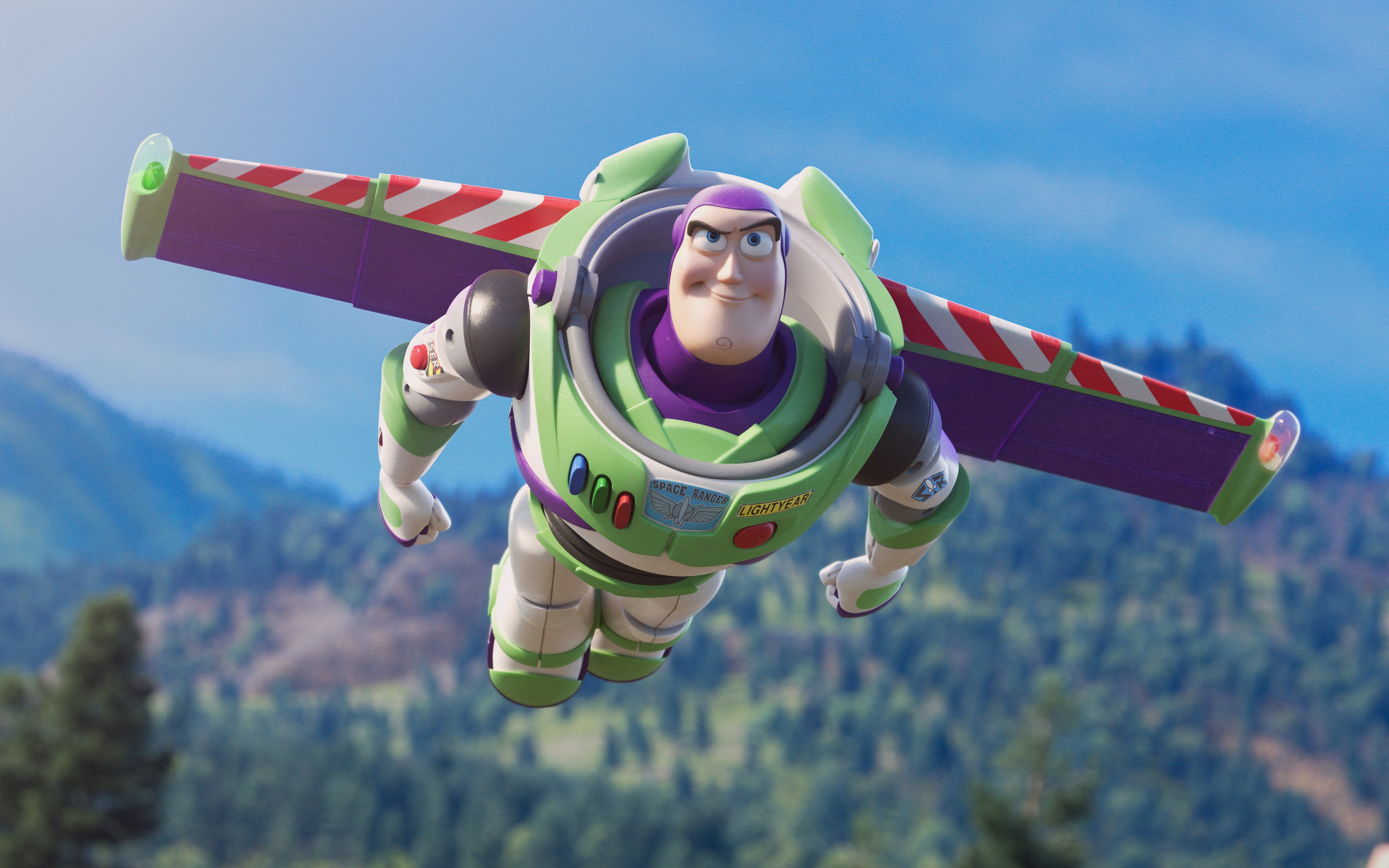 Buzz Lightyear Toy Story 4 4K Wallpaper