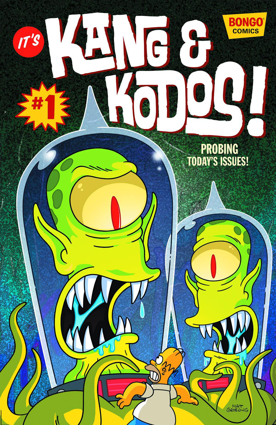 Kang & Kodos comic book