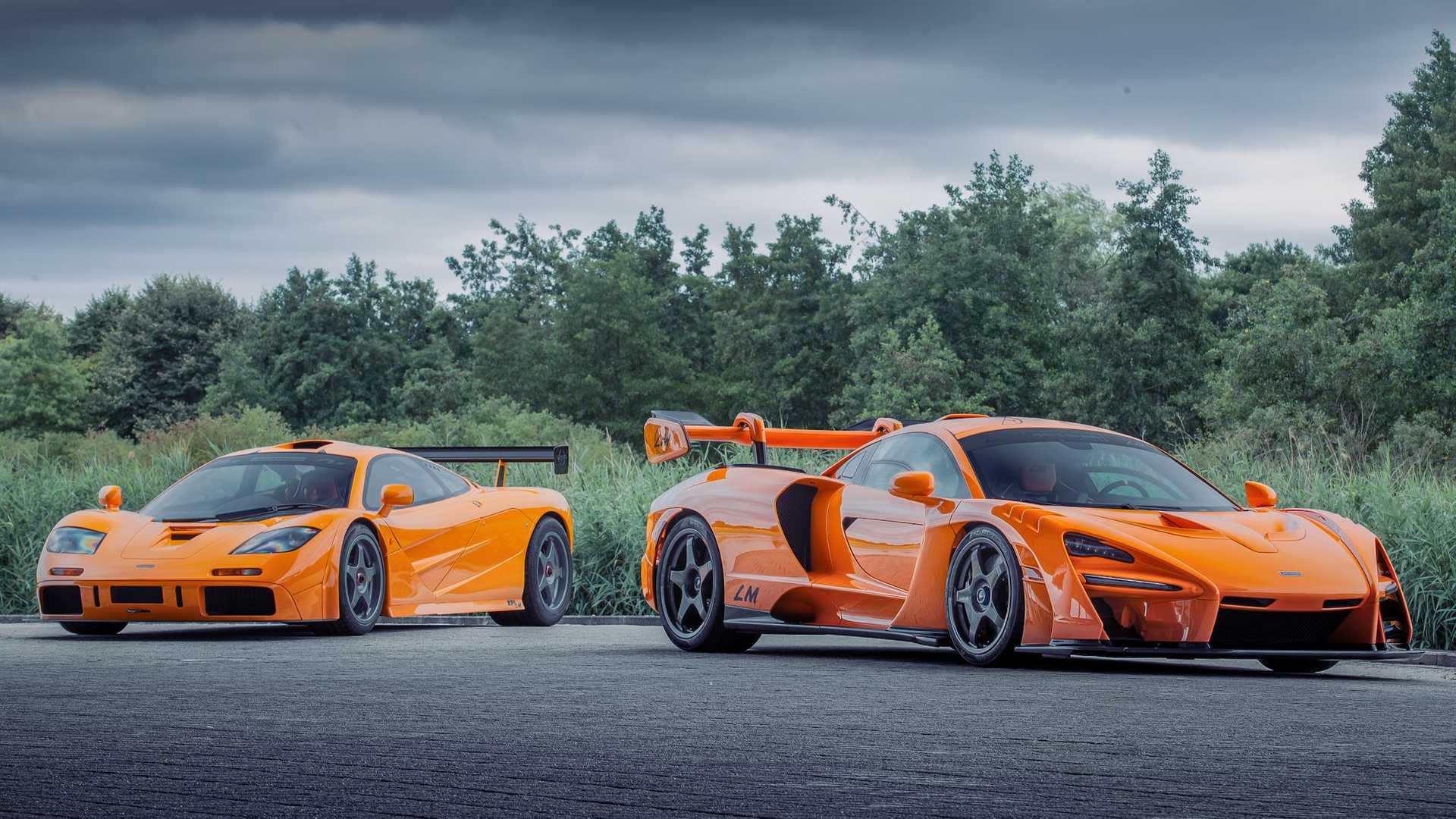 Mclaren Senna LM Alongside Mclaren F1