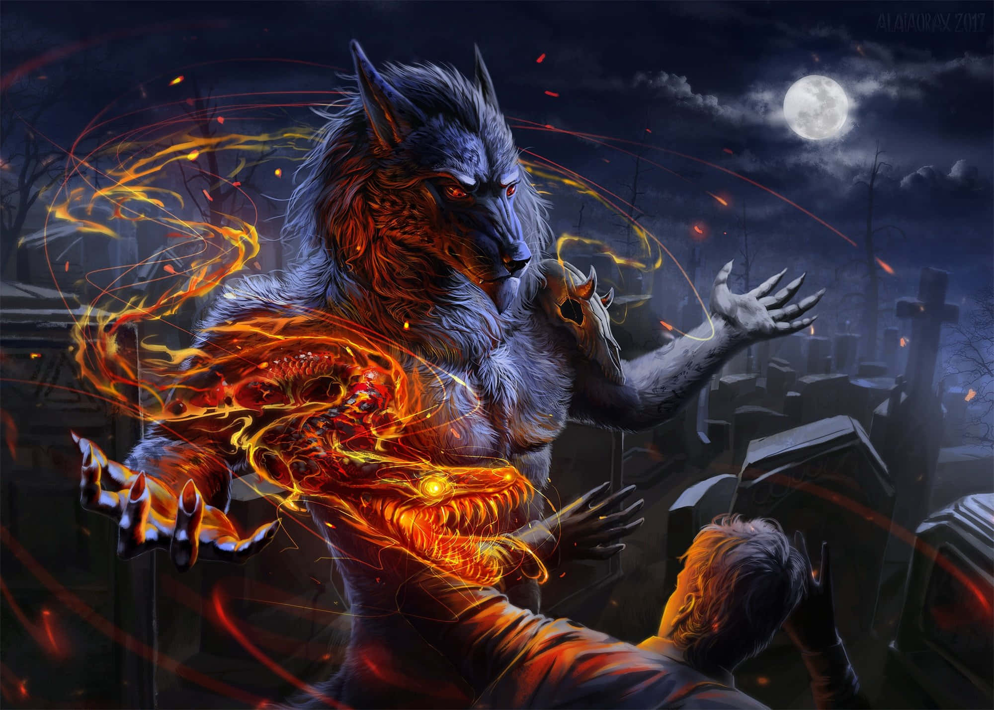 Werewolf Background