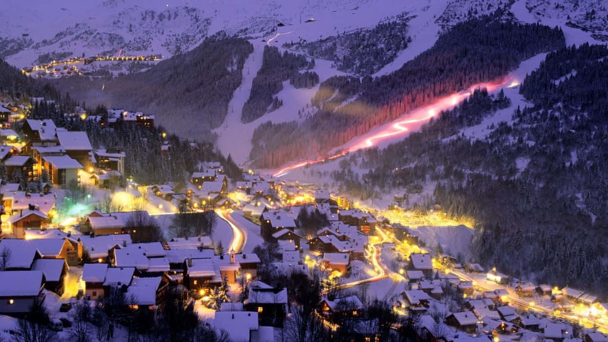 Ski Resort Wallpaper
