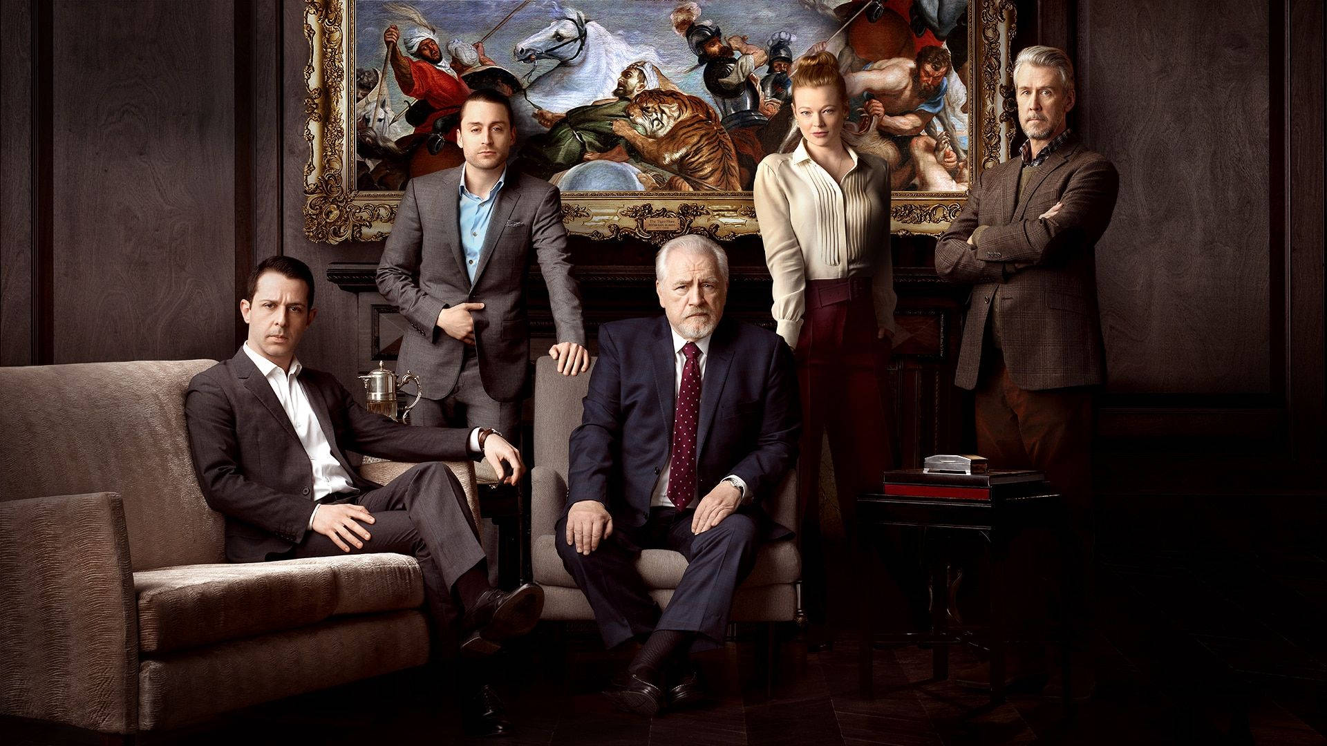 Roy Family Gathering In Fancy Living