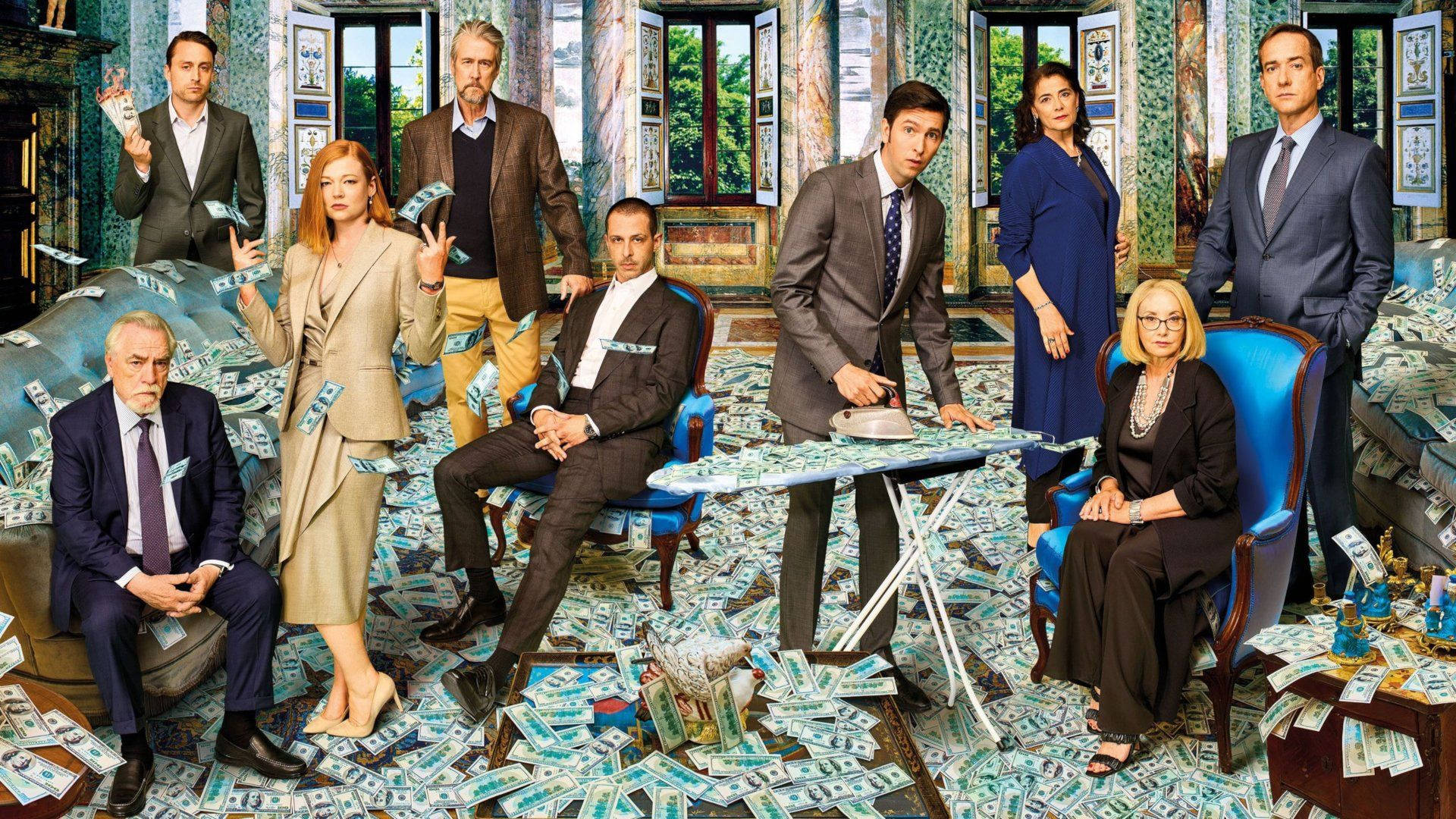 Succession Background. Wallpaper