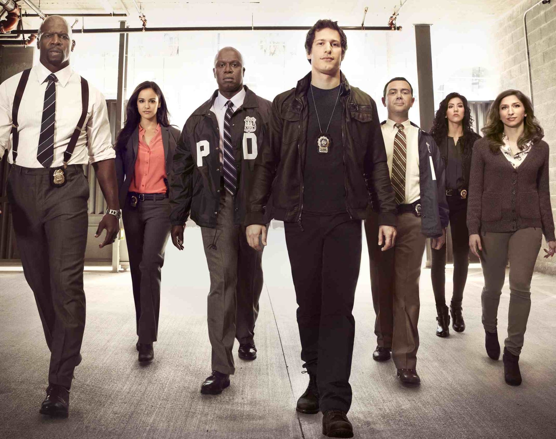 Brooklyn Nine Nine Cast HD Wallpaper