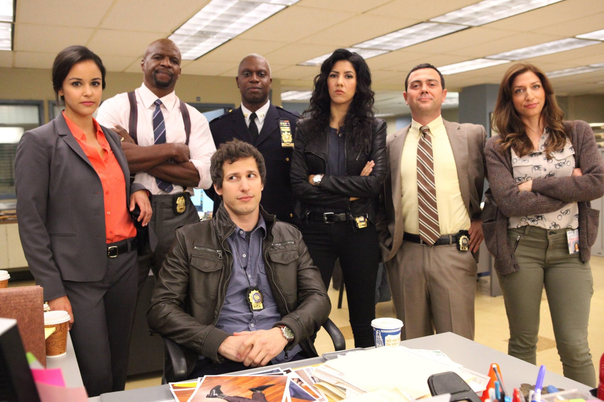 Brooklyn Nine Nine Cast HD Wallpaper
