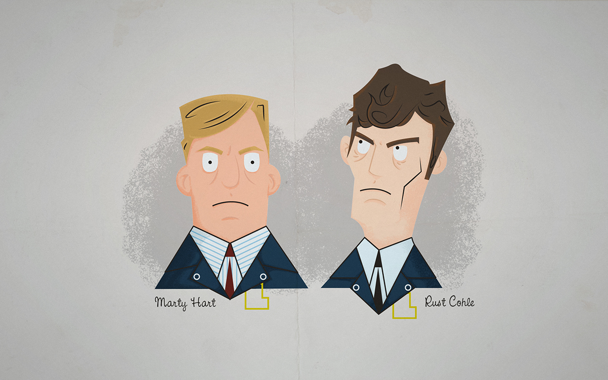 True Detectives: Rust and Cole - Behance