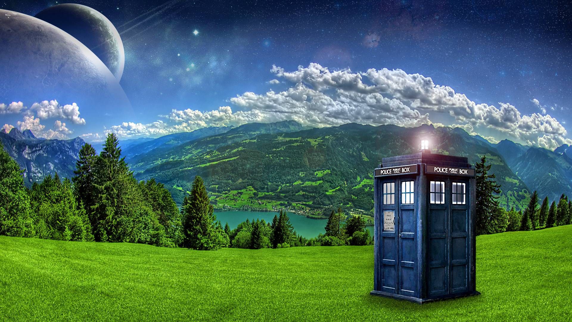 Doctor Who Tardis Wallpaper