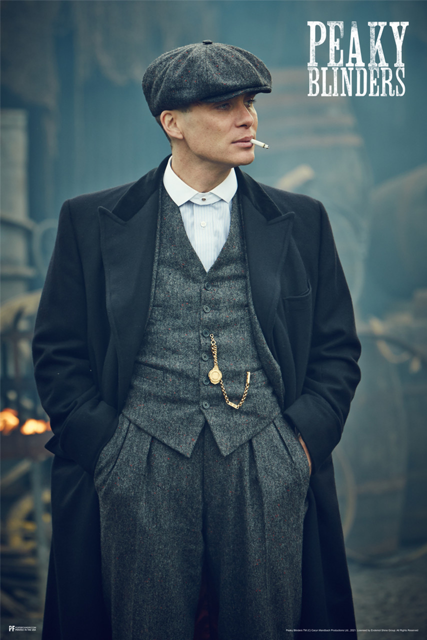 Peaky Blinders Poster Tommy Smoking