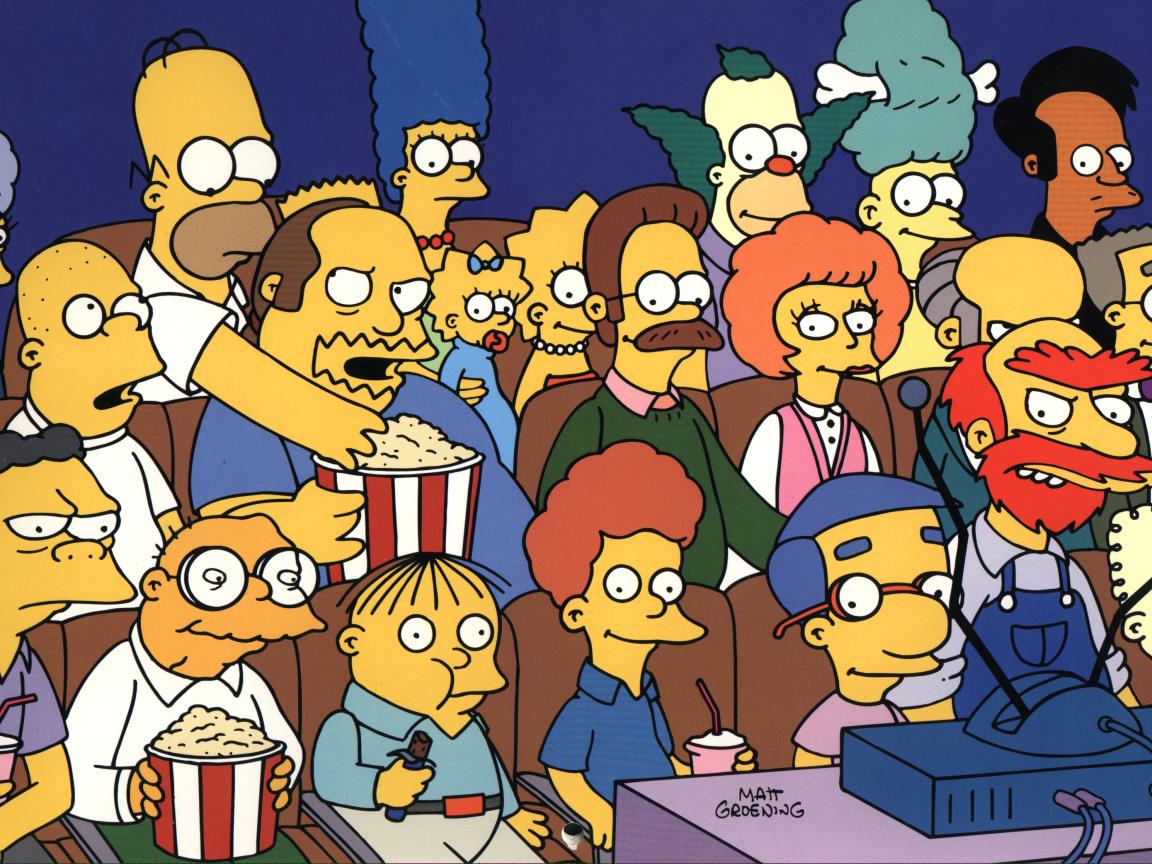 Springfield - Simpsons Wallpaper