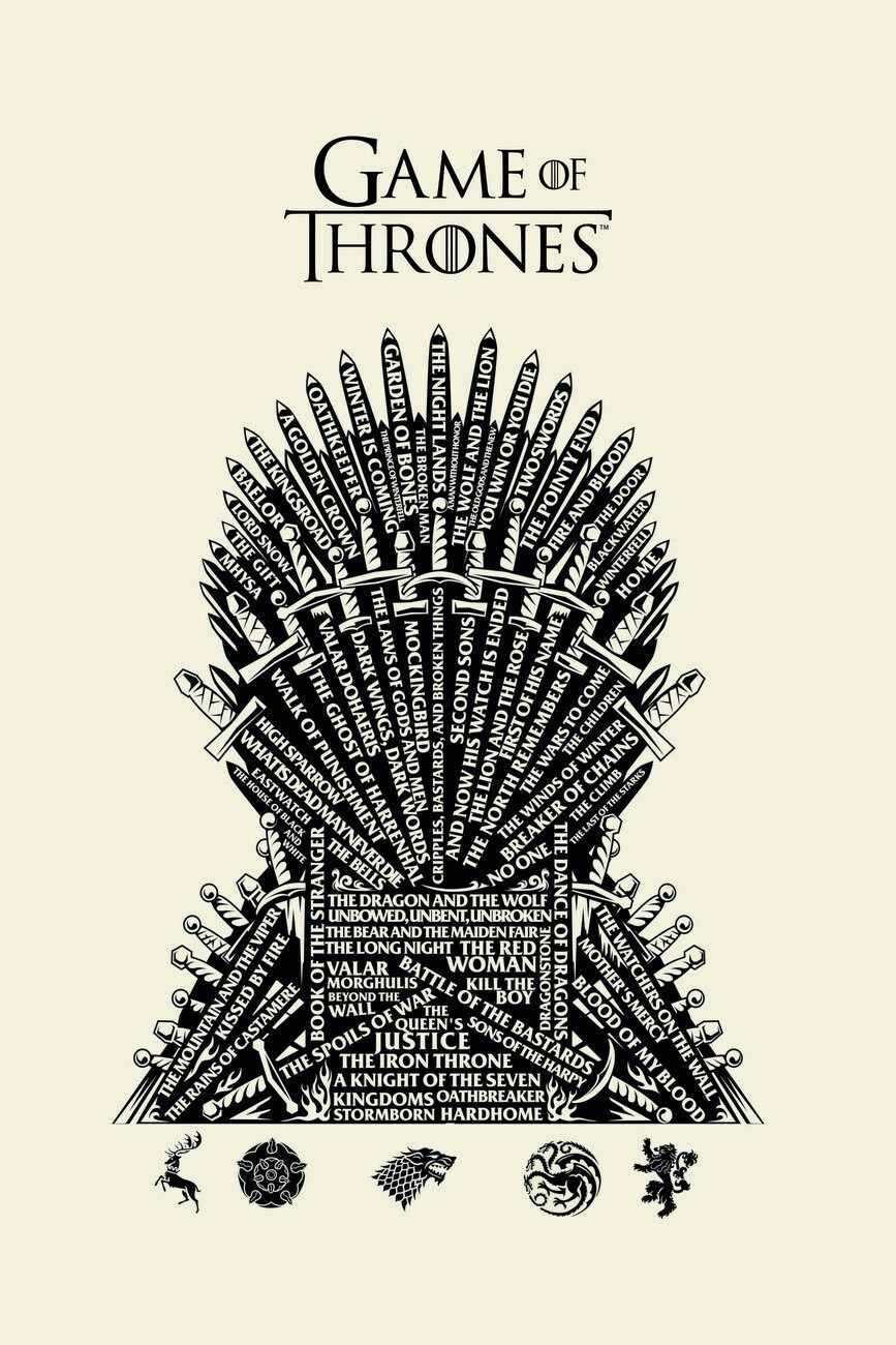 Iron Throne Wall Mural