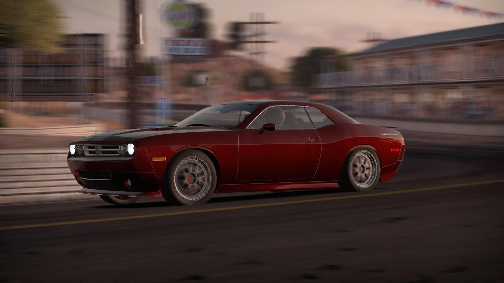 Wallpaper track, dodge challenger, nfs